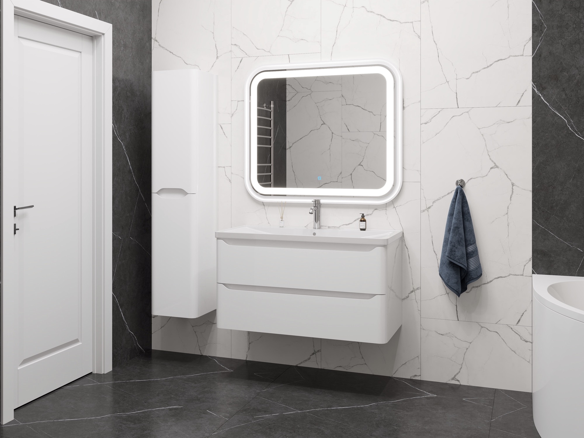 Тумба Monica 100-2 Пд (Adel 100)