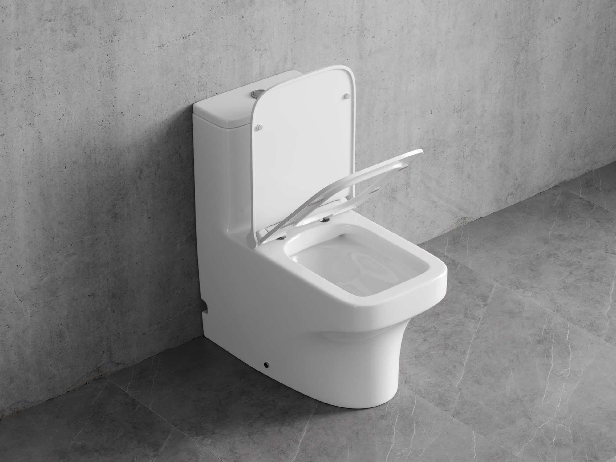 Унитаз-моноблок напольный Stefani Дюропласт