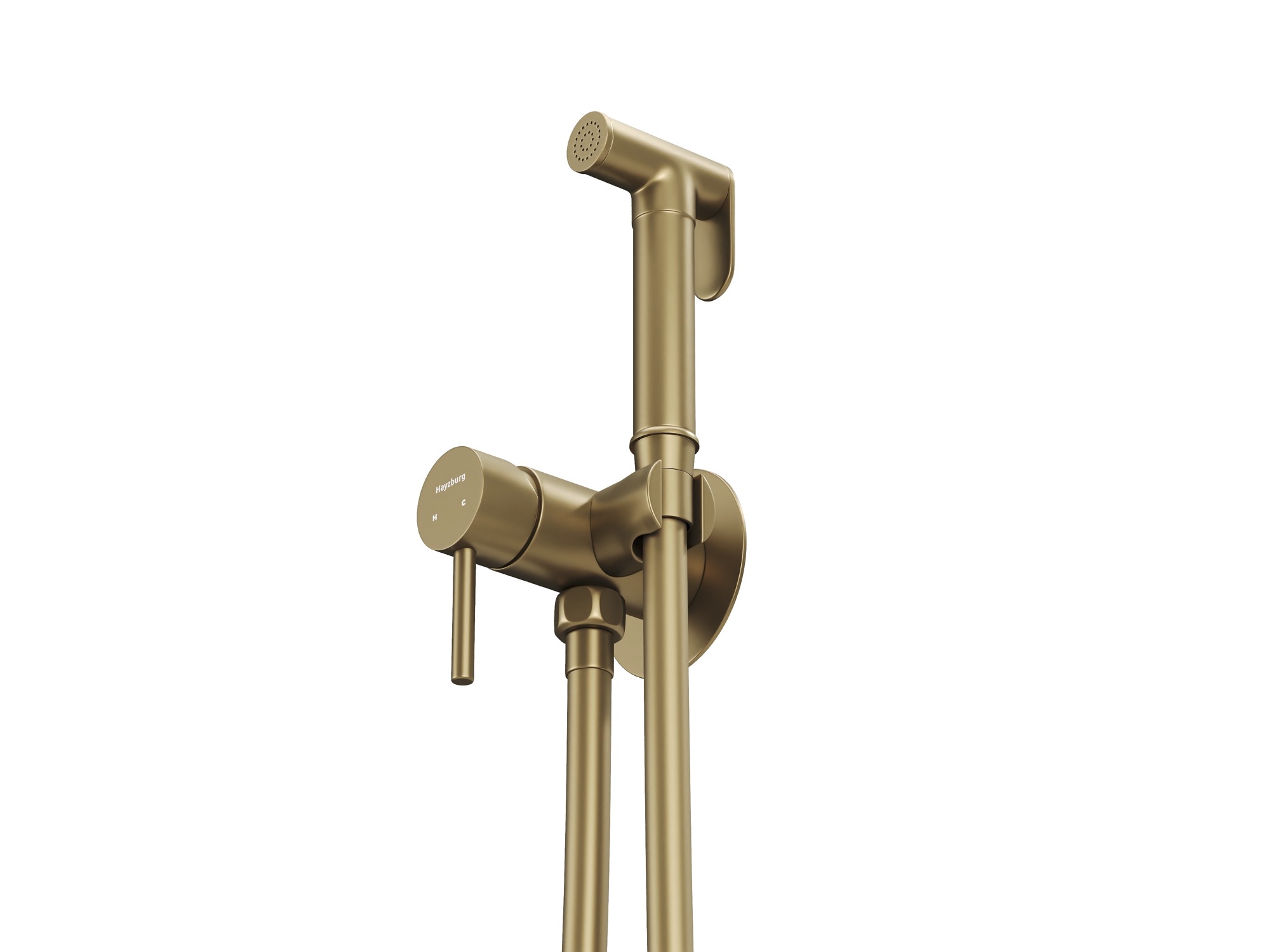 HB-2005BG Матовое Золото Встраиваемый гигиенический душ