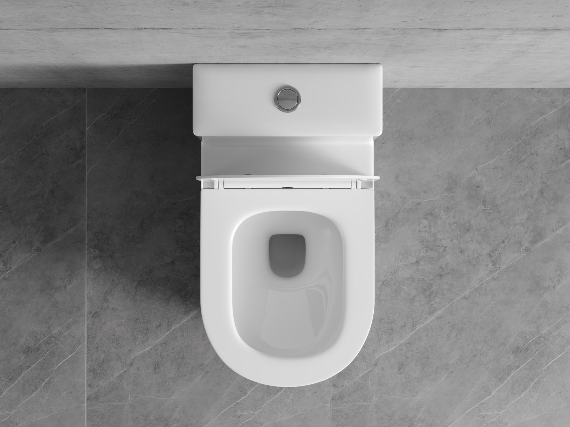 Унитаз-моноблок напольный Sandra Дюропласт