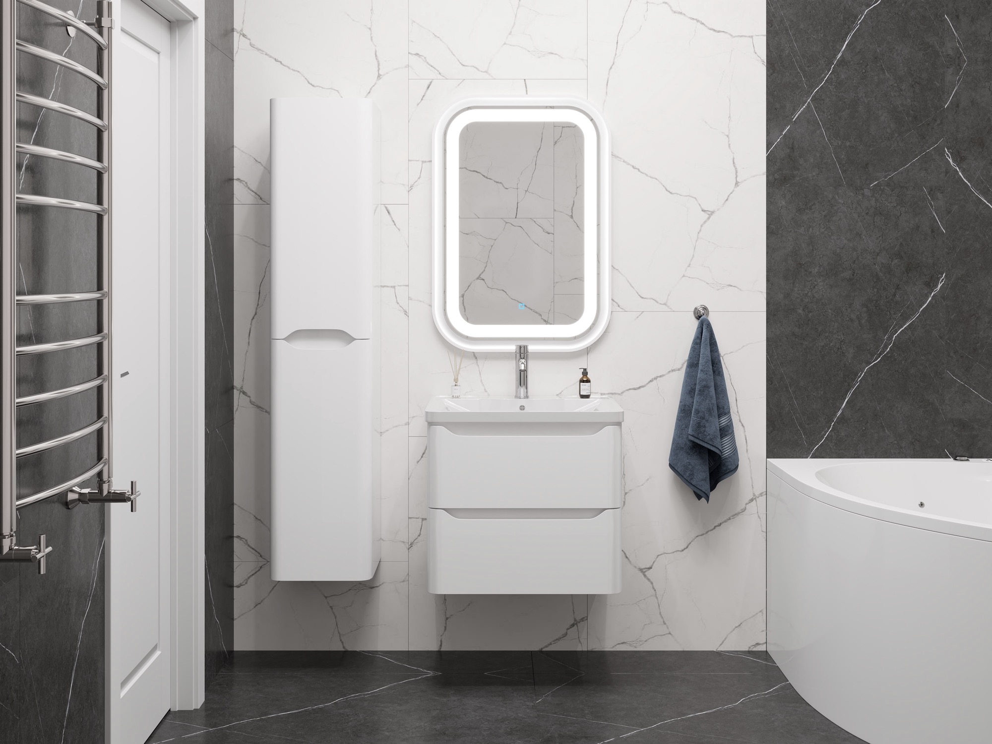 Тумба Monica 70-2 ПД (Atlantika 70)