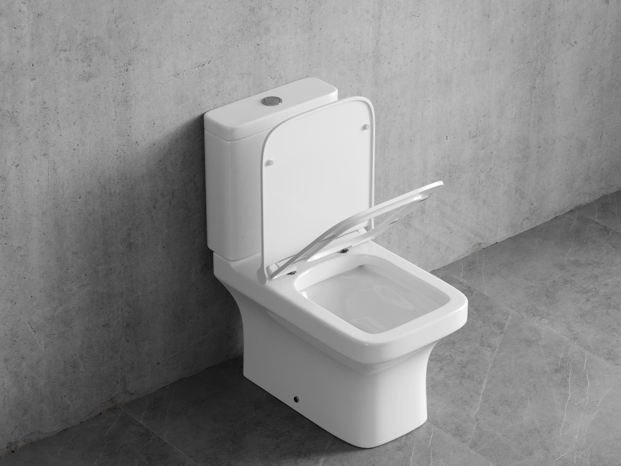 Унитаз напольный Paula Дюропласт