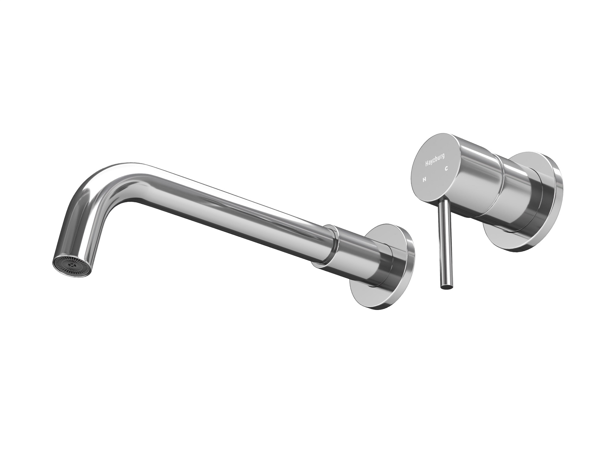 HB-2003CH Хром Встраиваемый смеситель для умывальника