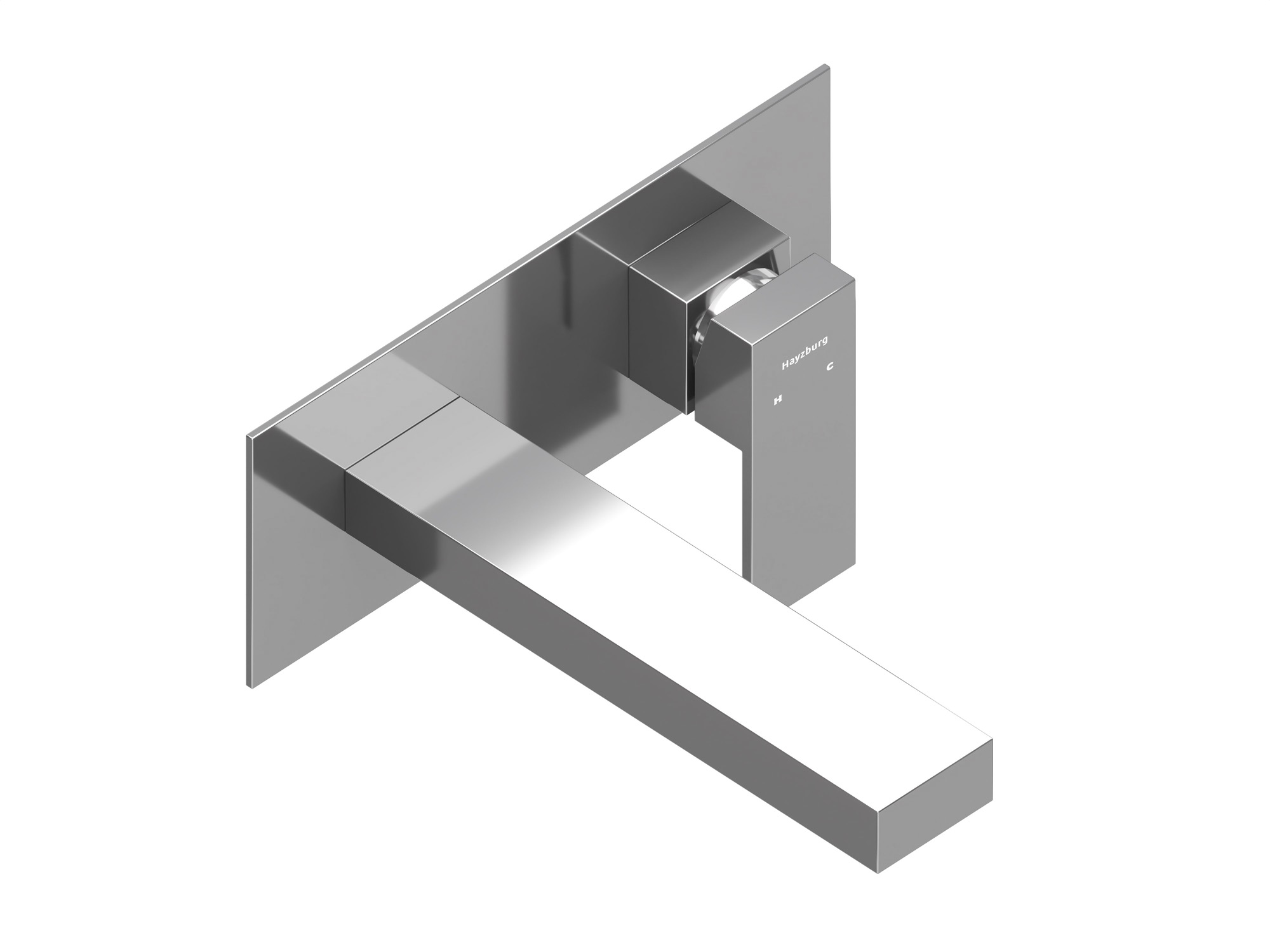 HB-1003CH Хром Встраиваемый смеситель для умывальника