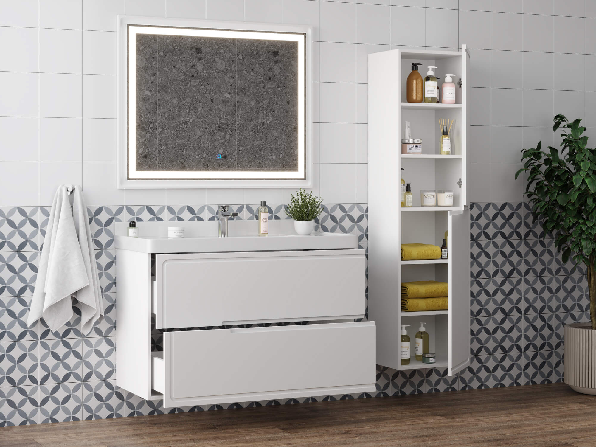 Тумба Izabel 100-2 (Katy 100)