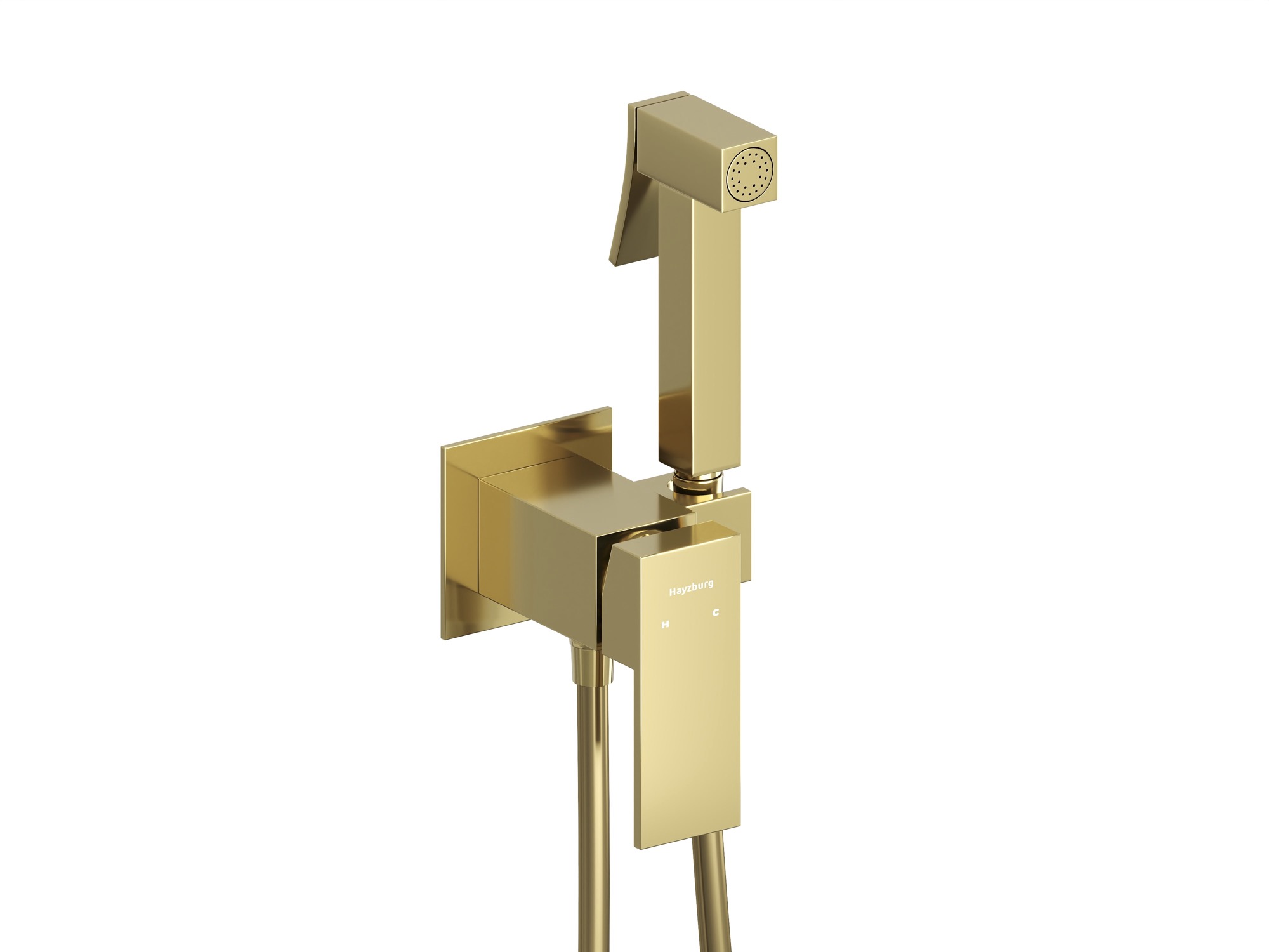 HB-1005GO Золото Встраиваемый гигиенический душ