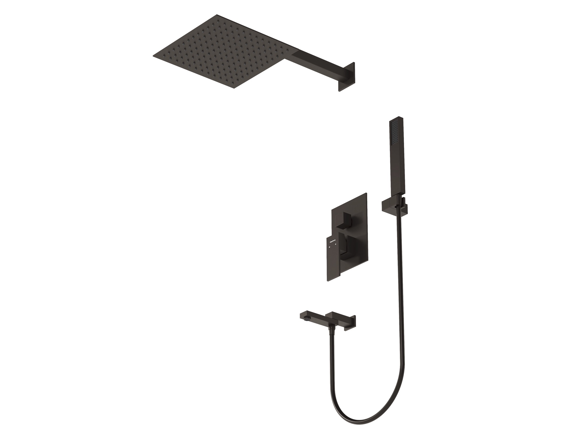 HB-1001CA Кофеин Встраиваемая душевая система