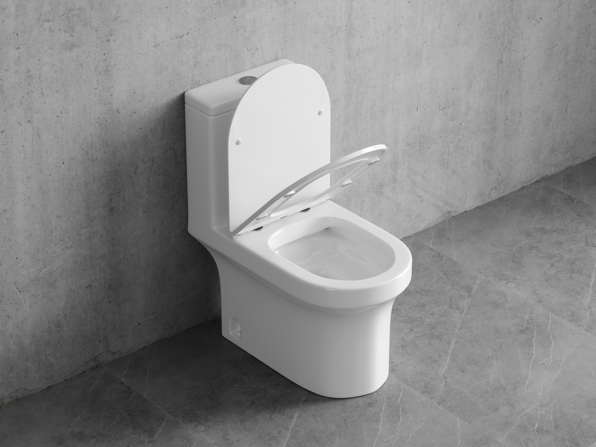 Унитаз-моноблок напольный Adriana Дюропласт