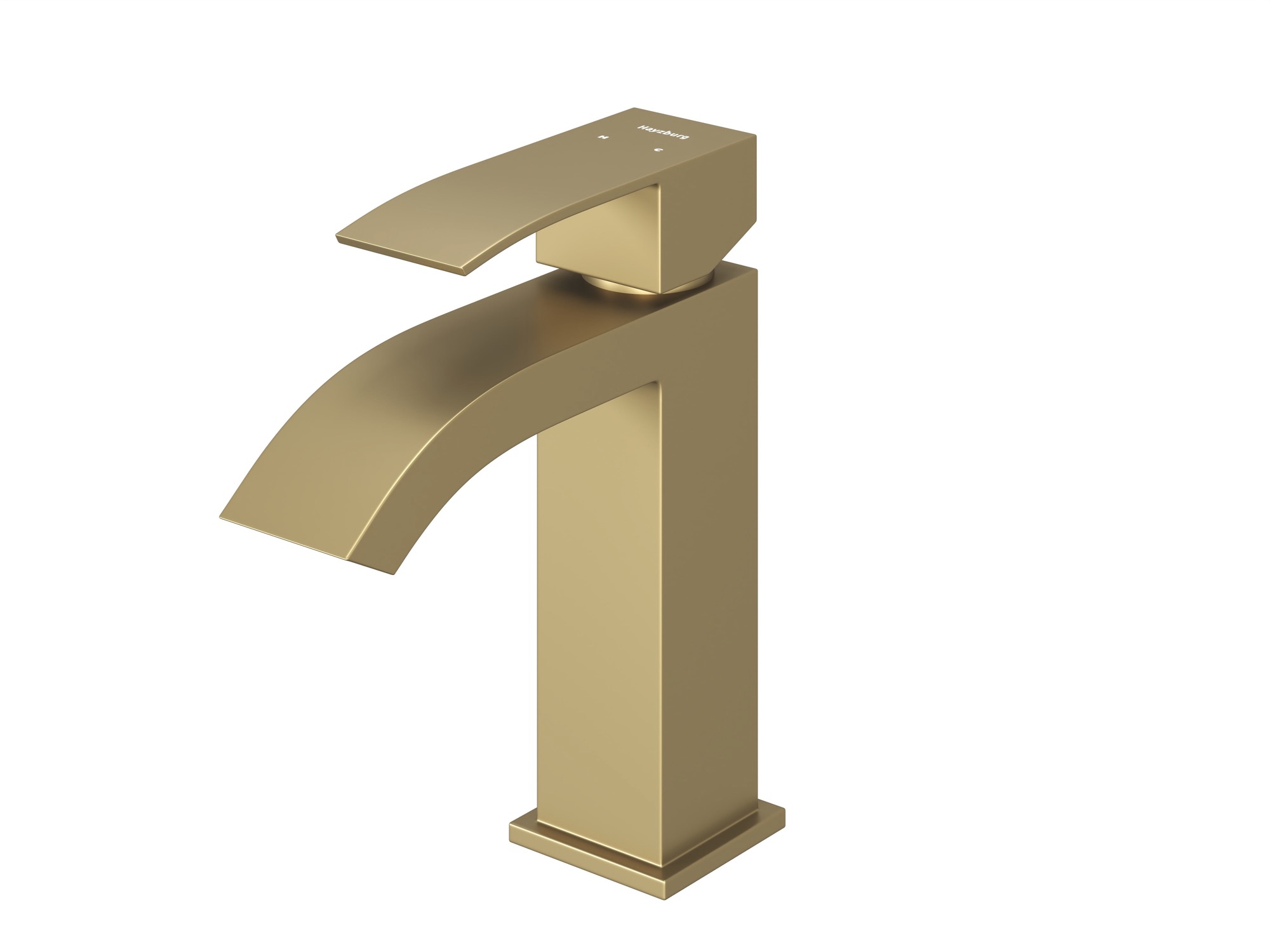 HB-3007BG Матовое Золото смеситель для умывальника