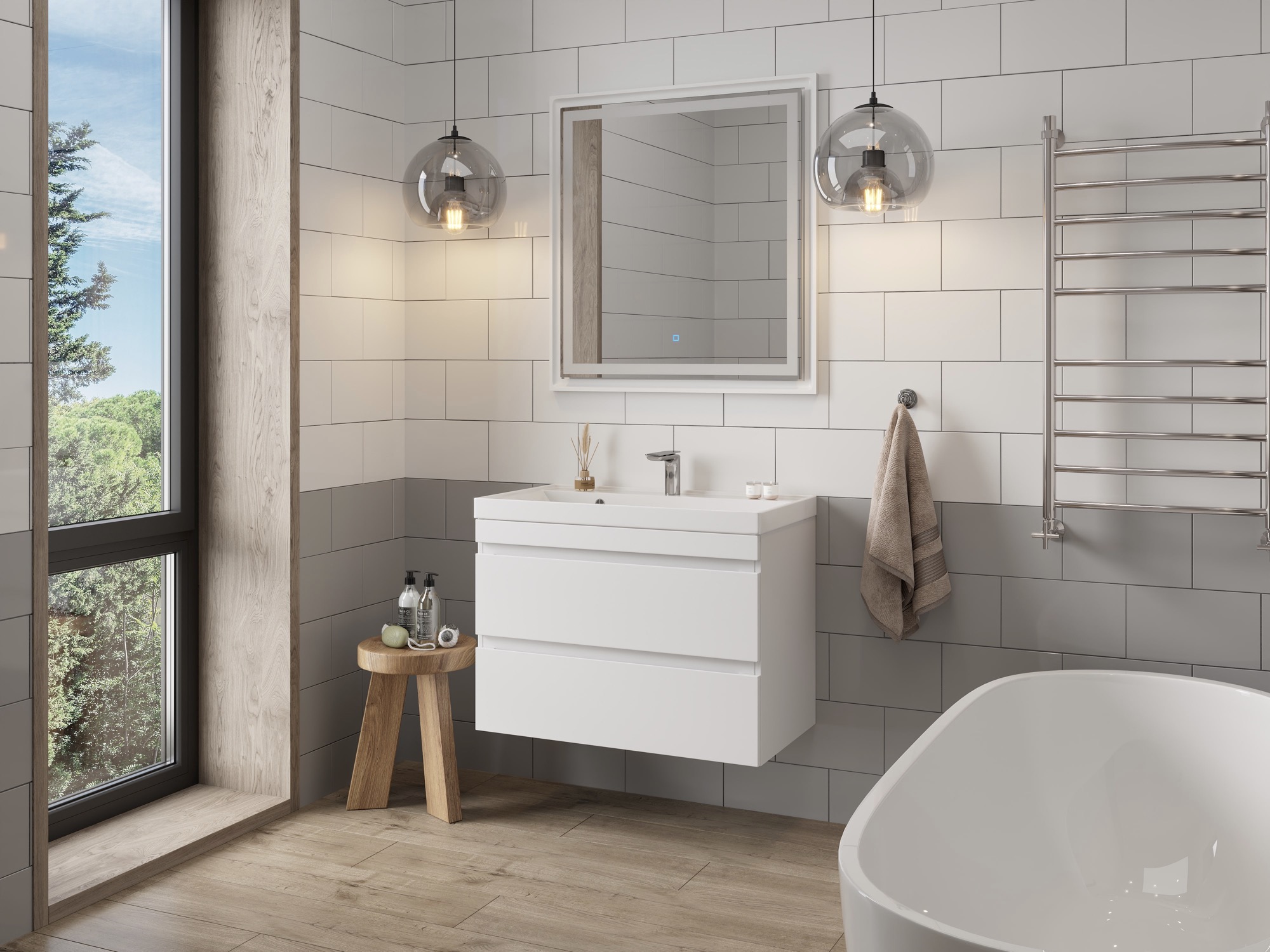 Тумба Mirella 80-2 Пд (Classic 80)