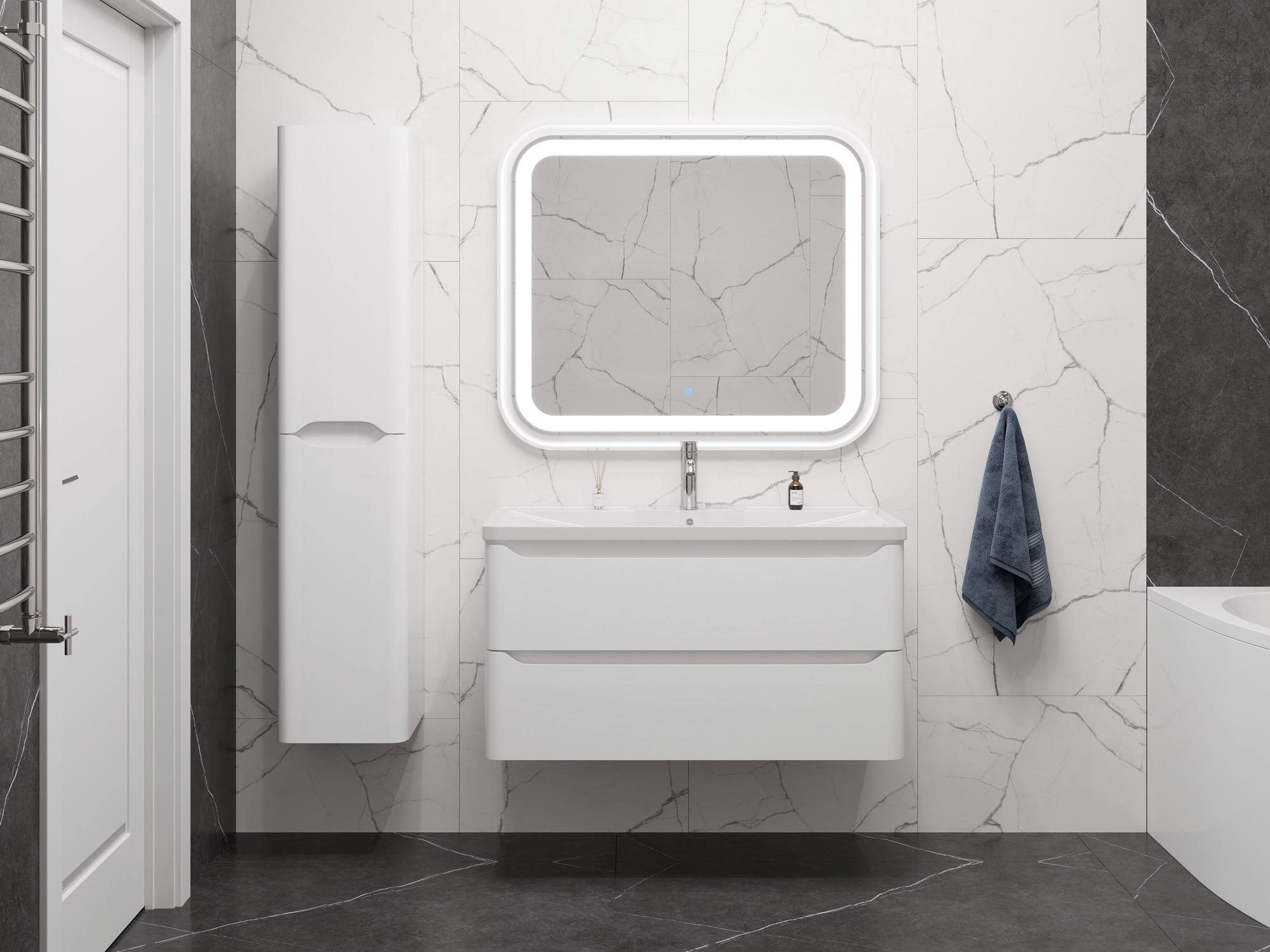 Тумба Monica 100-2 Пд (Adel 100)