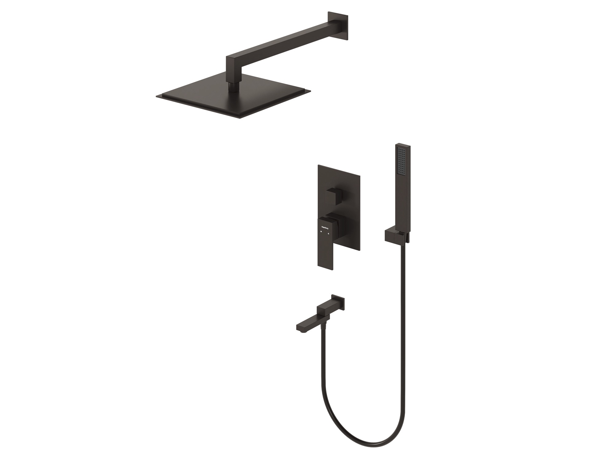 HB-1001CA Кофеин Встраиваемая душевая система