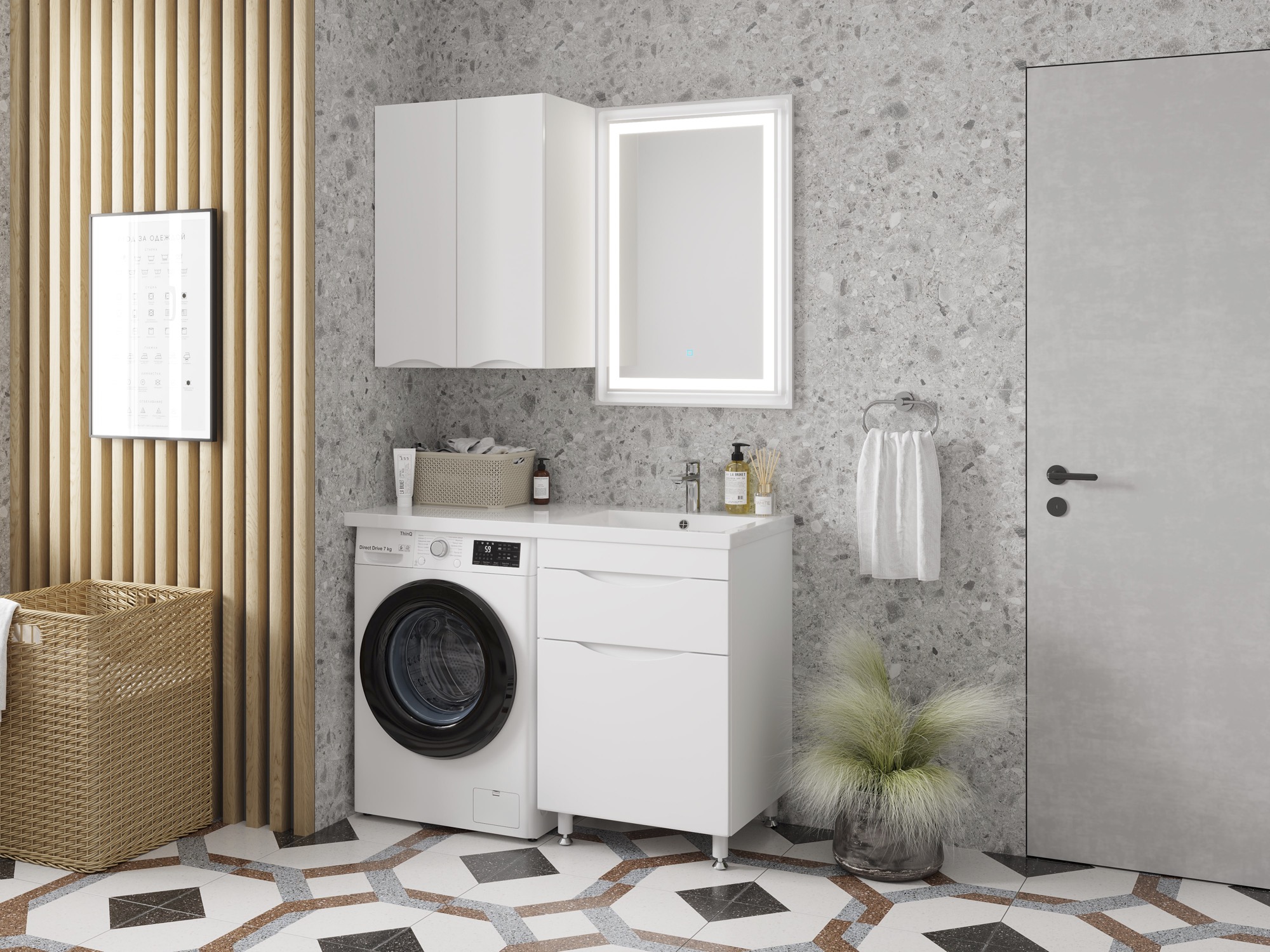 Тумба Felisa 60-2 (Kamilla 120)