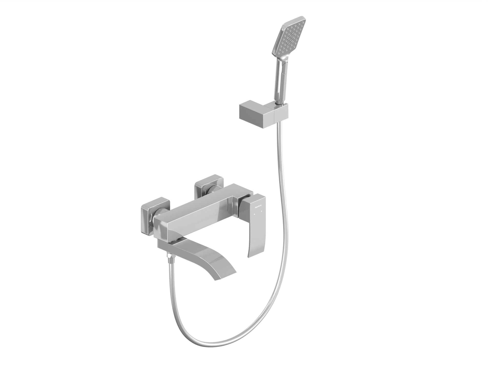 HB-3009CH Хром смеситель для ванны