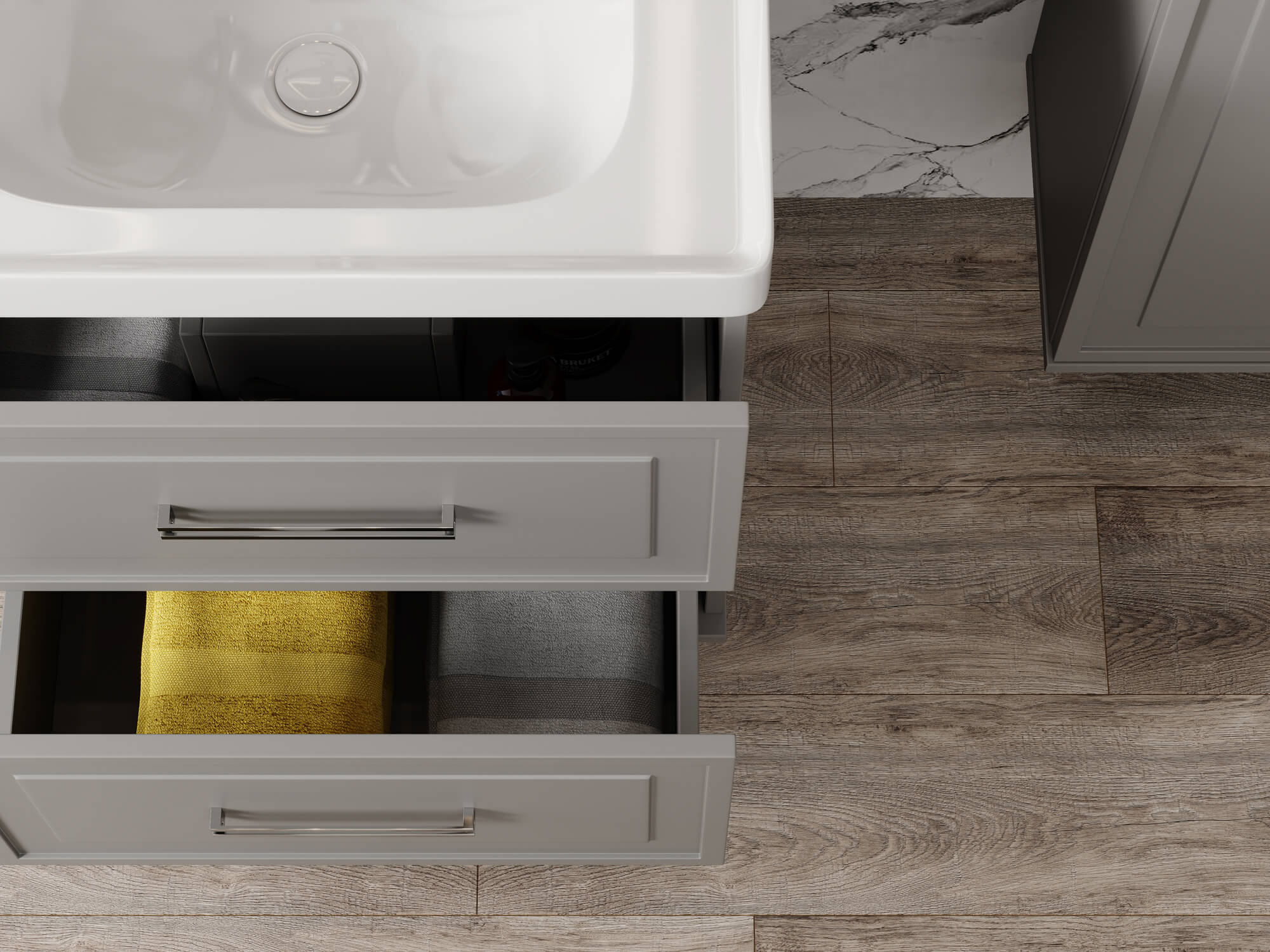 Тумба Katy 60-2 Серый К167 (Katy 60)