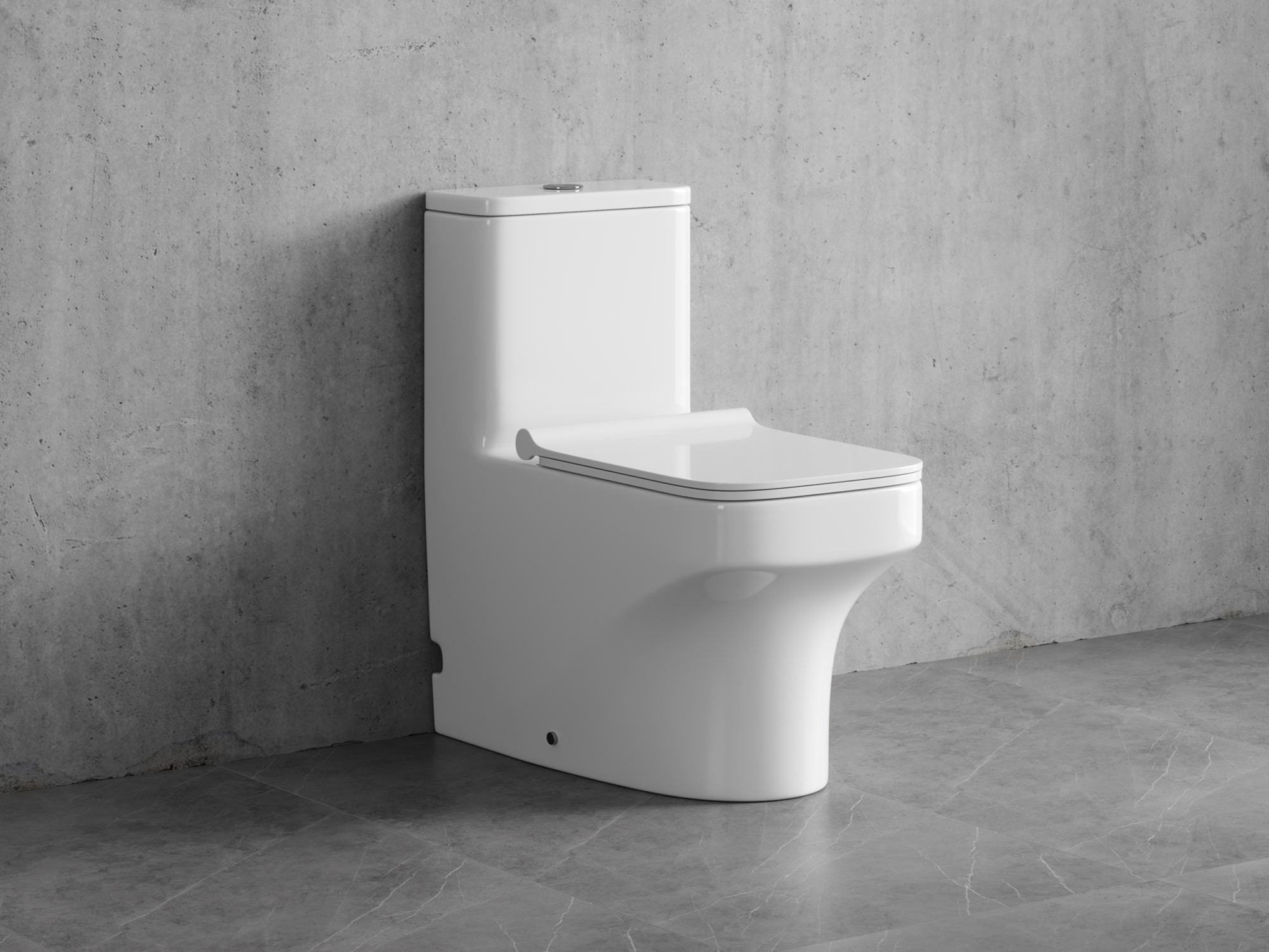 Унитаз-моноблок напольный Stefani Дюропласт