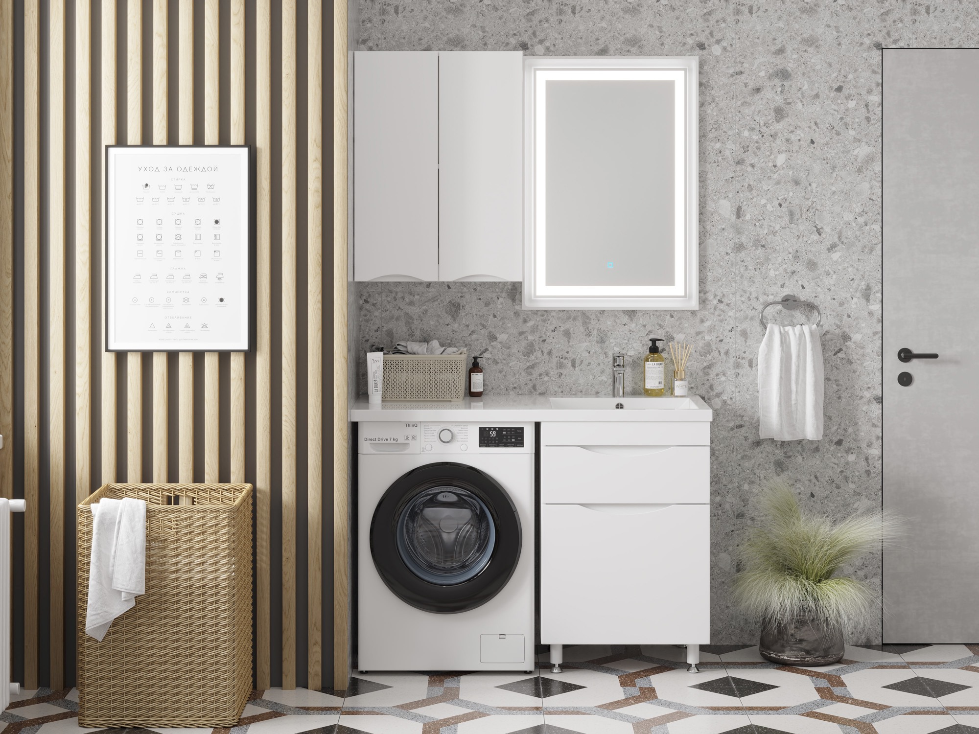 Тумба Felisa 60-2 (Kamilla 120)