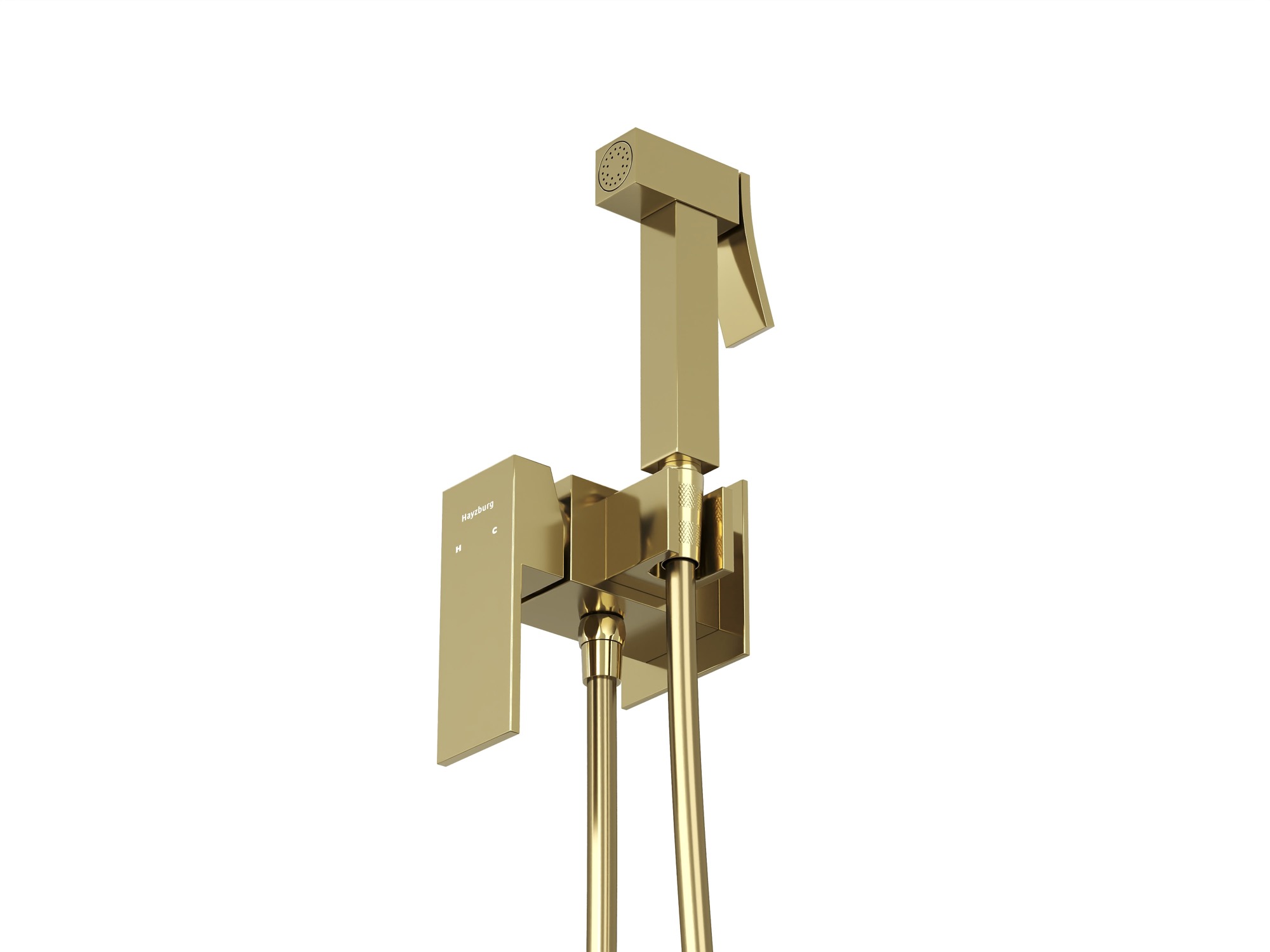 HB-1005GO Золото Встраиваемый гигиенический душ