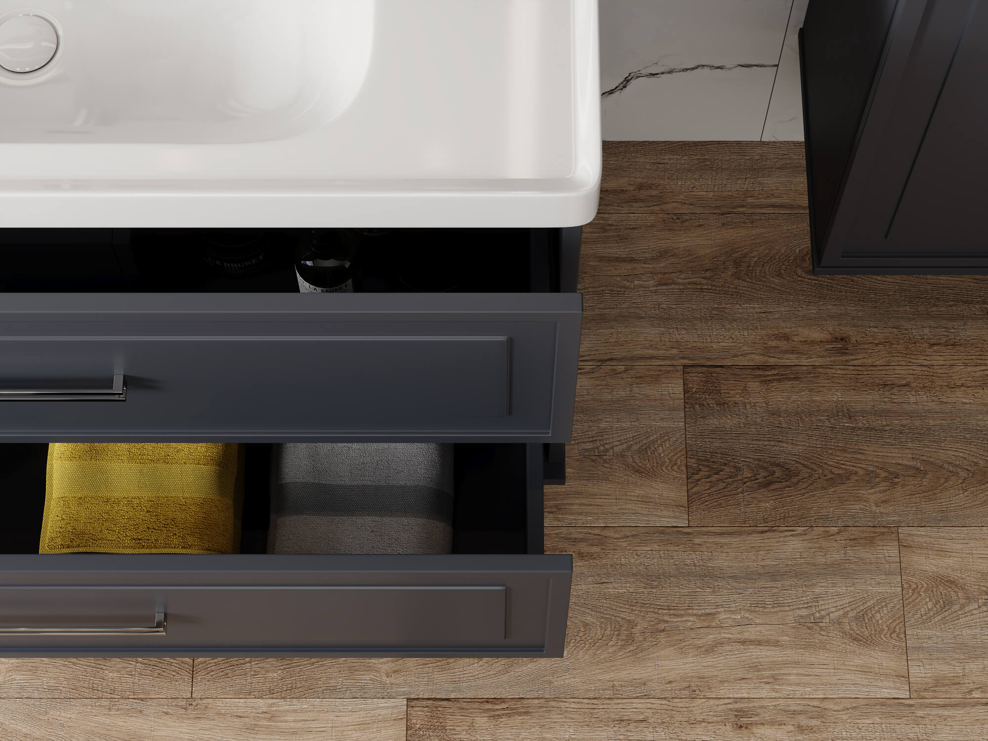 Тумба Katy 100-2 Графит (Katy 100)