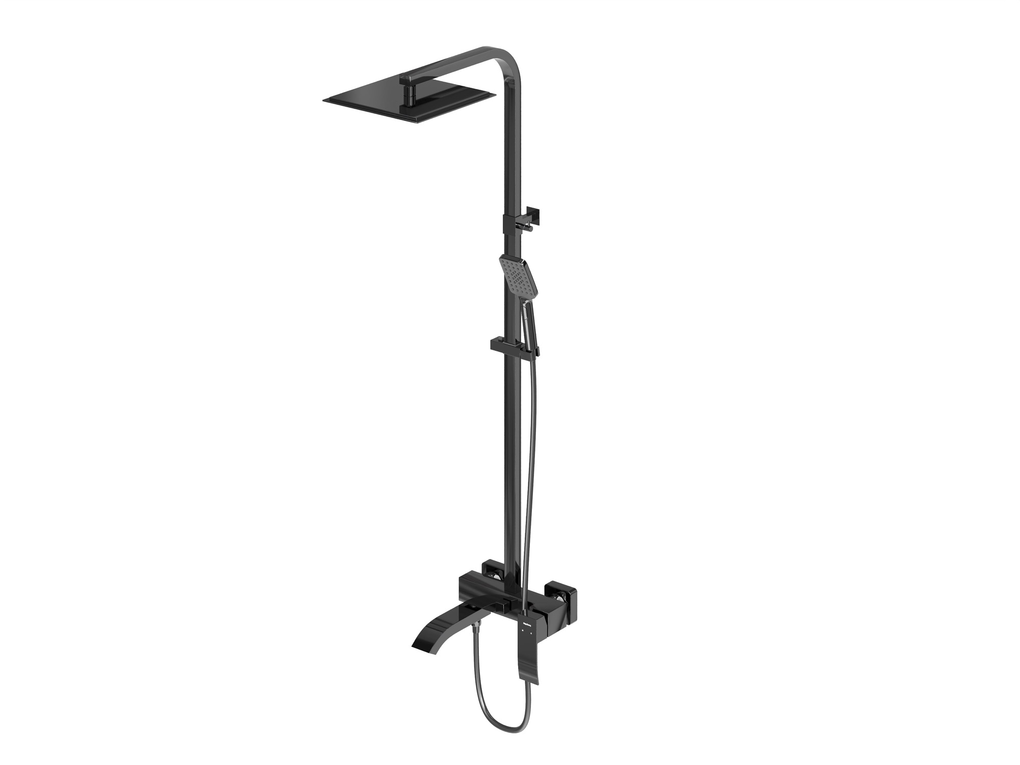 HB-3010BCH Чёрный хром тропическая система