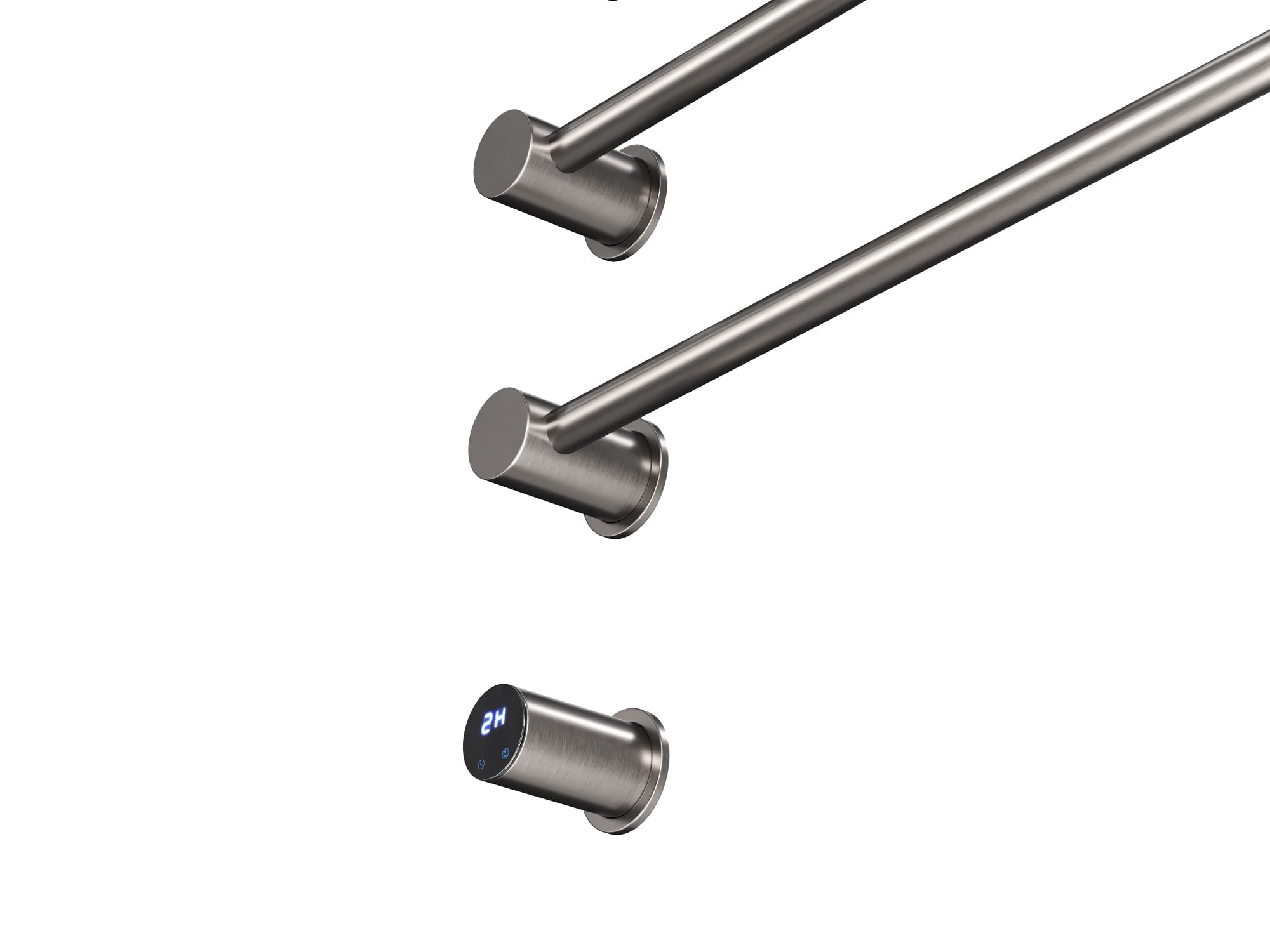 HB-006-5BN Матовый Никель Полотенцесушитель встраиваемый электрический