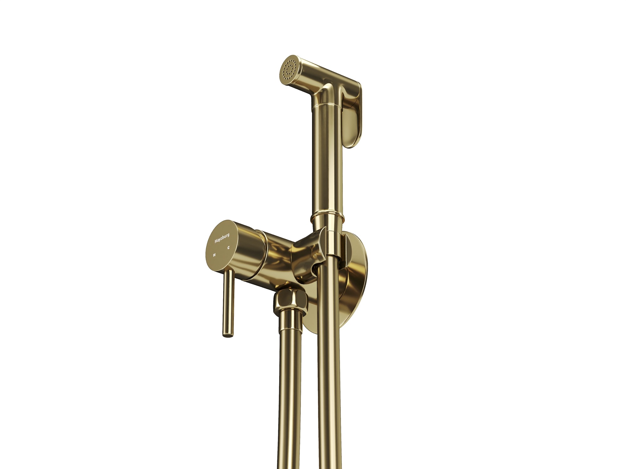 HB-2005GO Золото Встраиваемый гигиенический душ