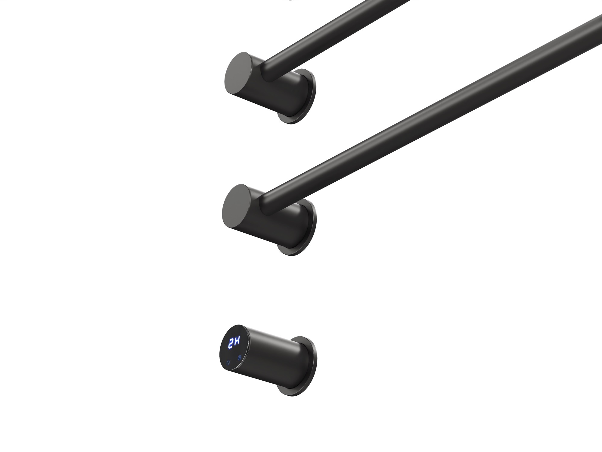 HB-006-3GG  Стальной серый Полотенцесушитель встраиваемый электрический