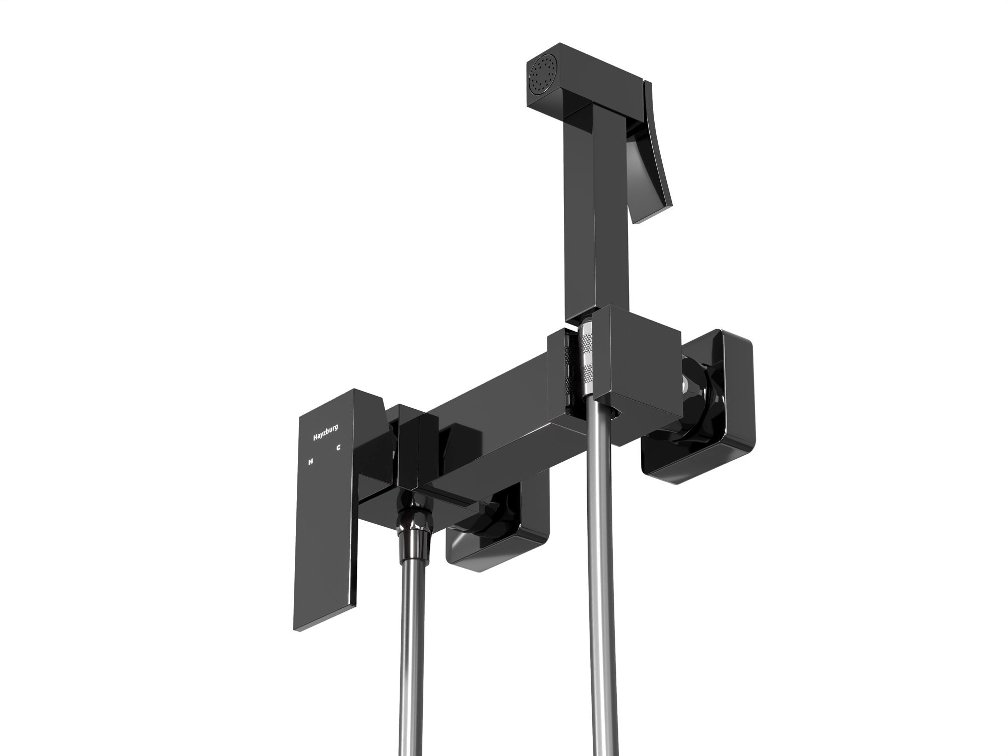 HB-1006BCH Чёрный хром гигиенический душ