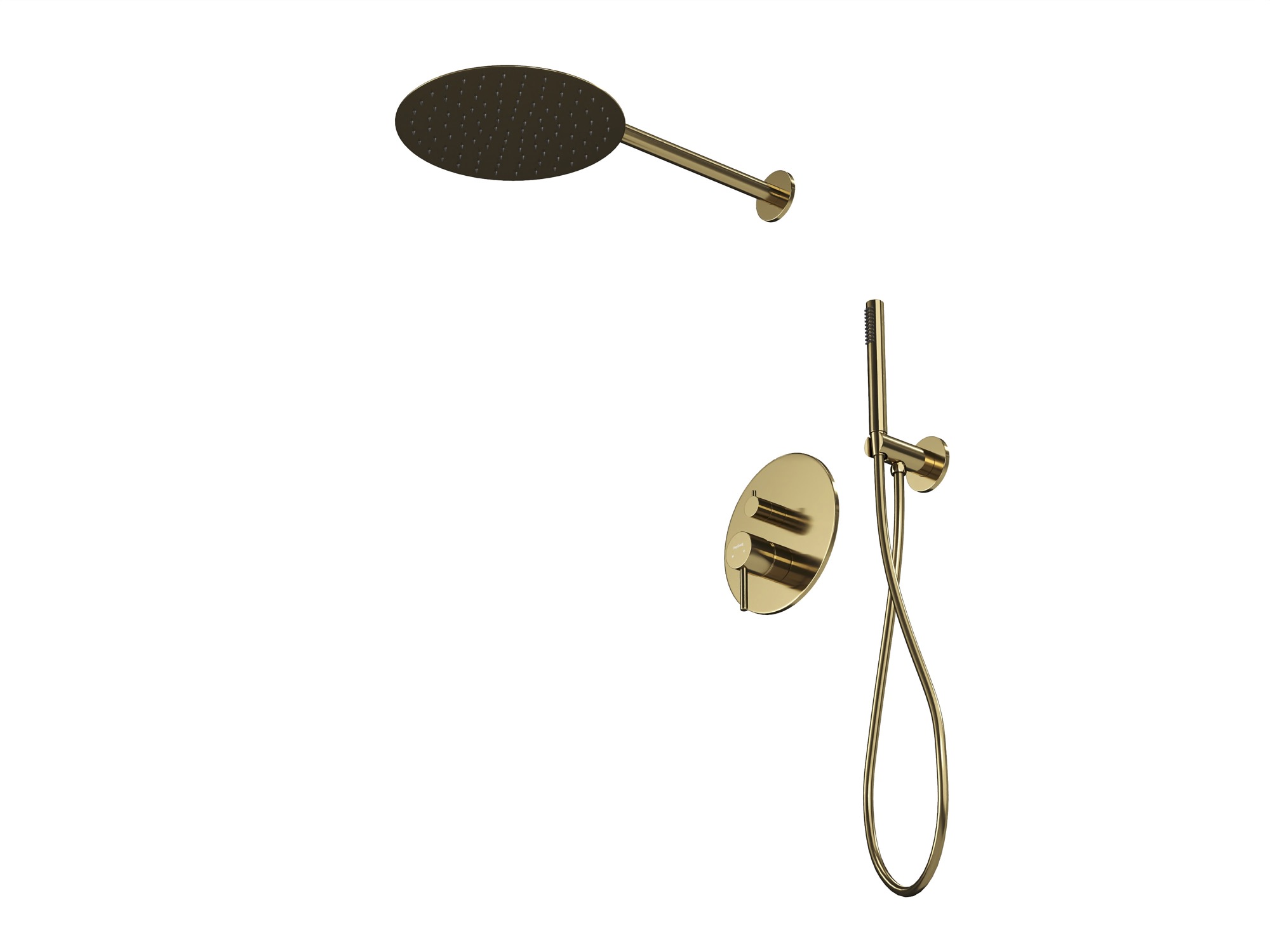 HB-2002GO Золото Встраиваемая душевая система