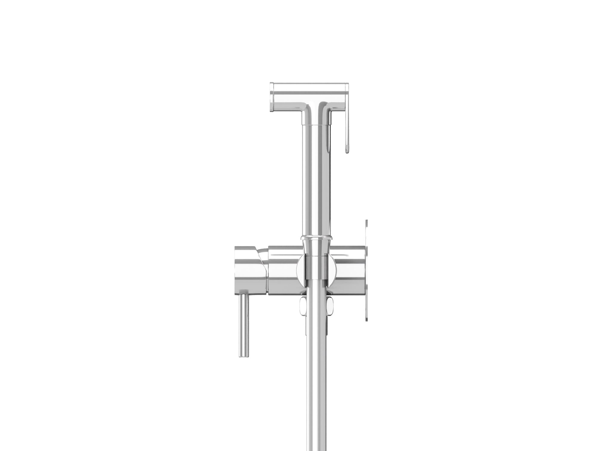HB-2005CH Хром Встраиваемый гигиенический душ