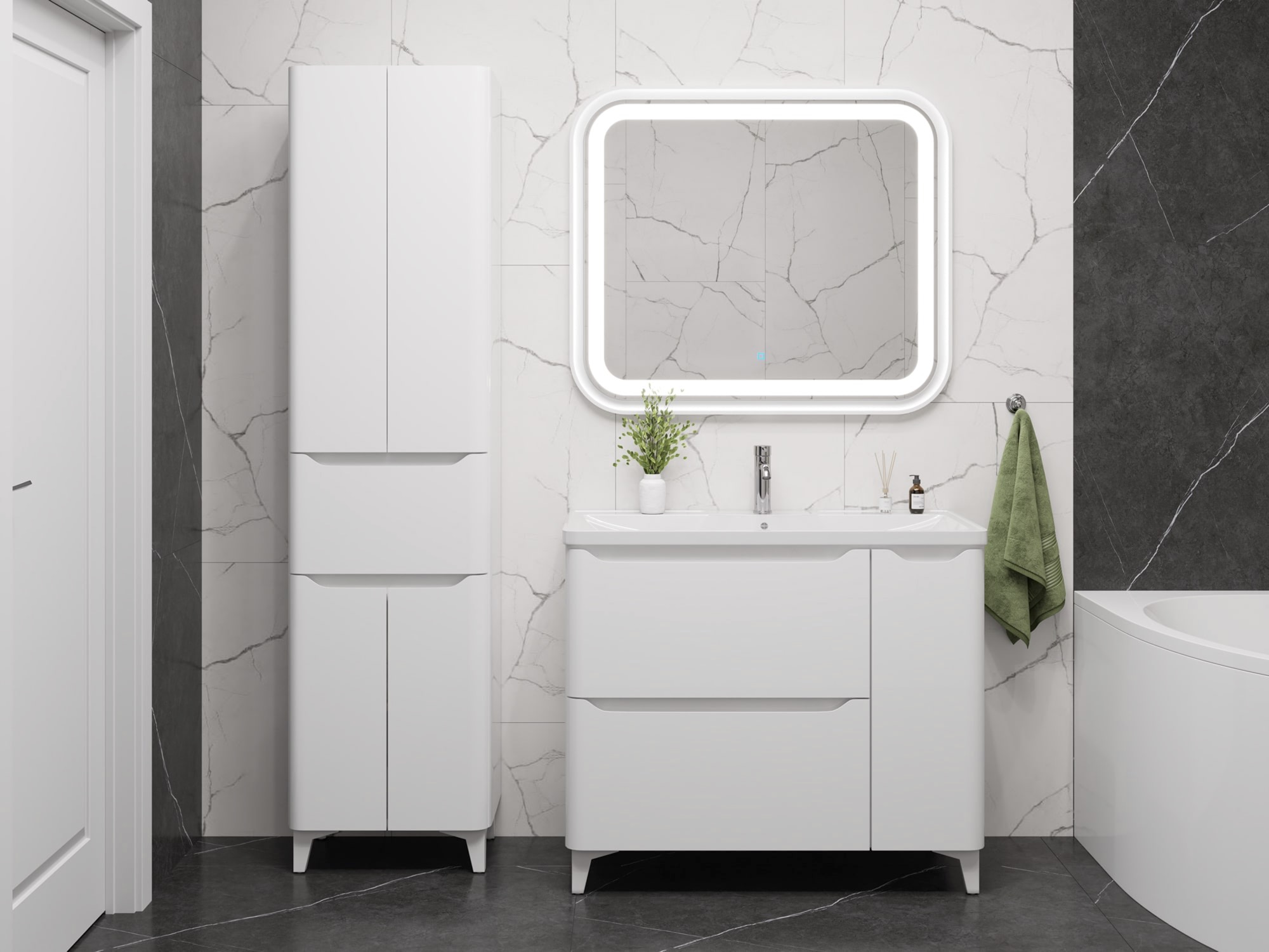 Тумба Monica Дверь 100-2 (Adel 100)