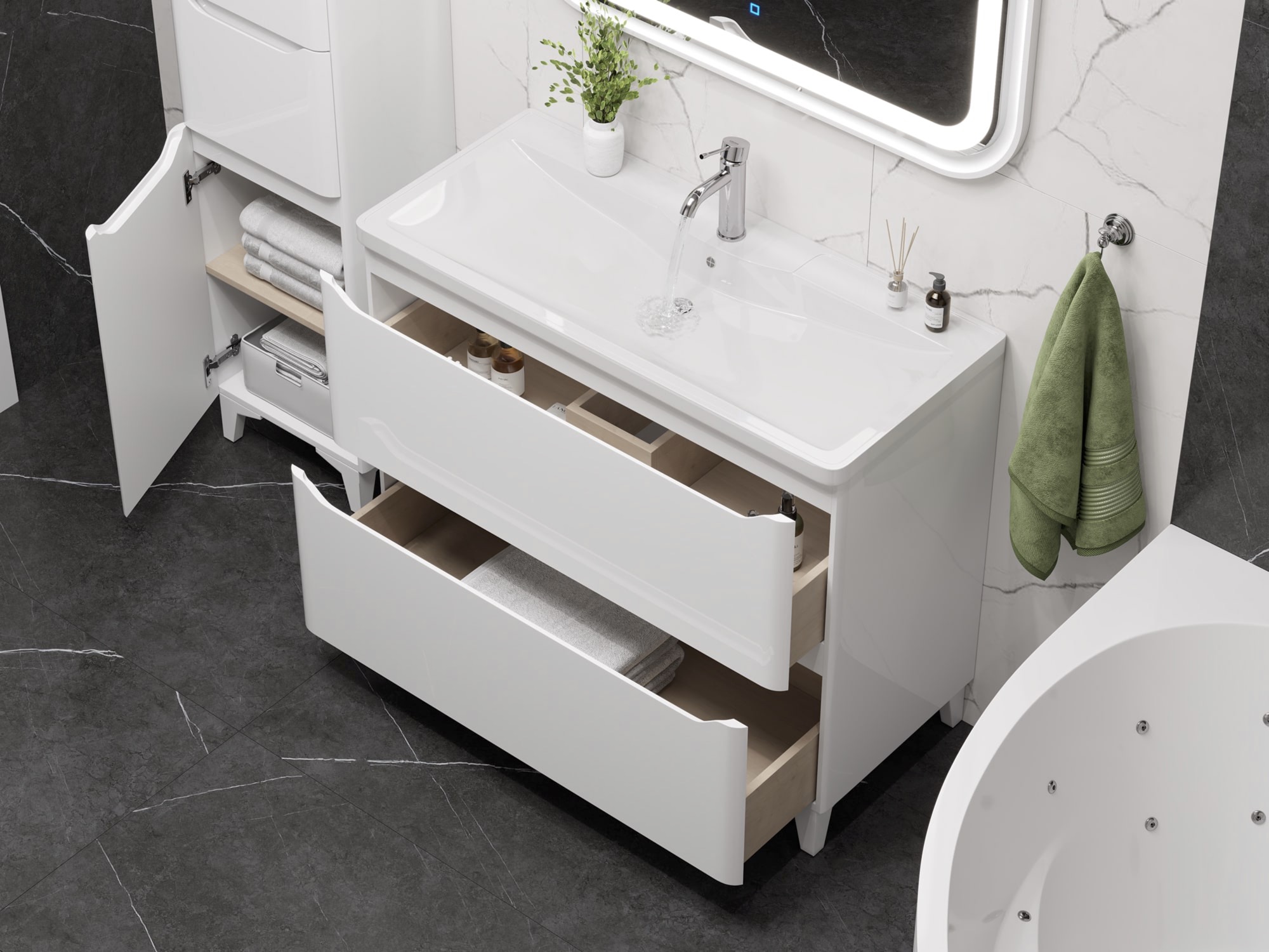 Тумба Monica 100-2 (Adel 100)