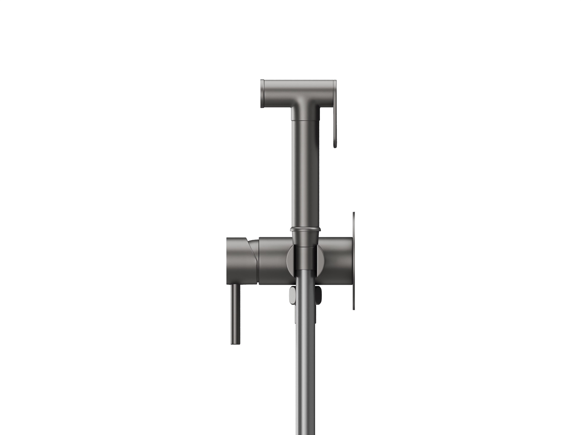 HB-2005GG Стальной Серый Встраиваемый гигиенический душ