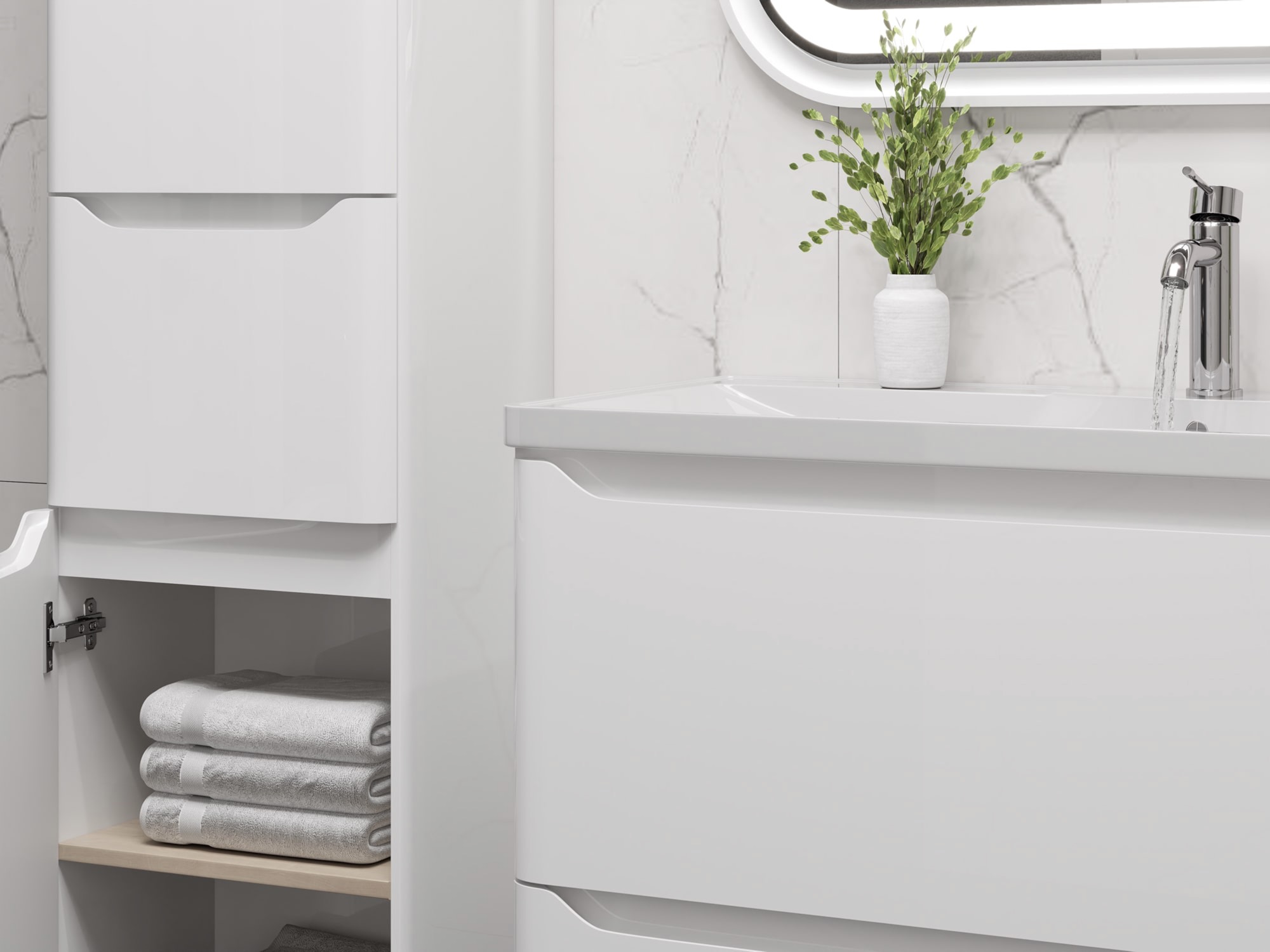 Тумба Monica 100-2 Пд (Adel 100)