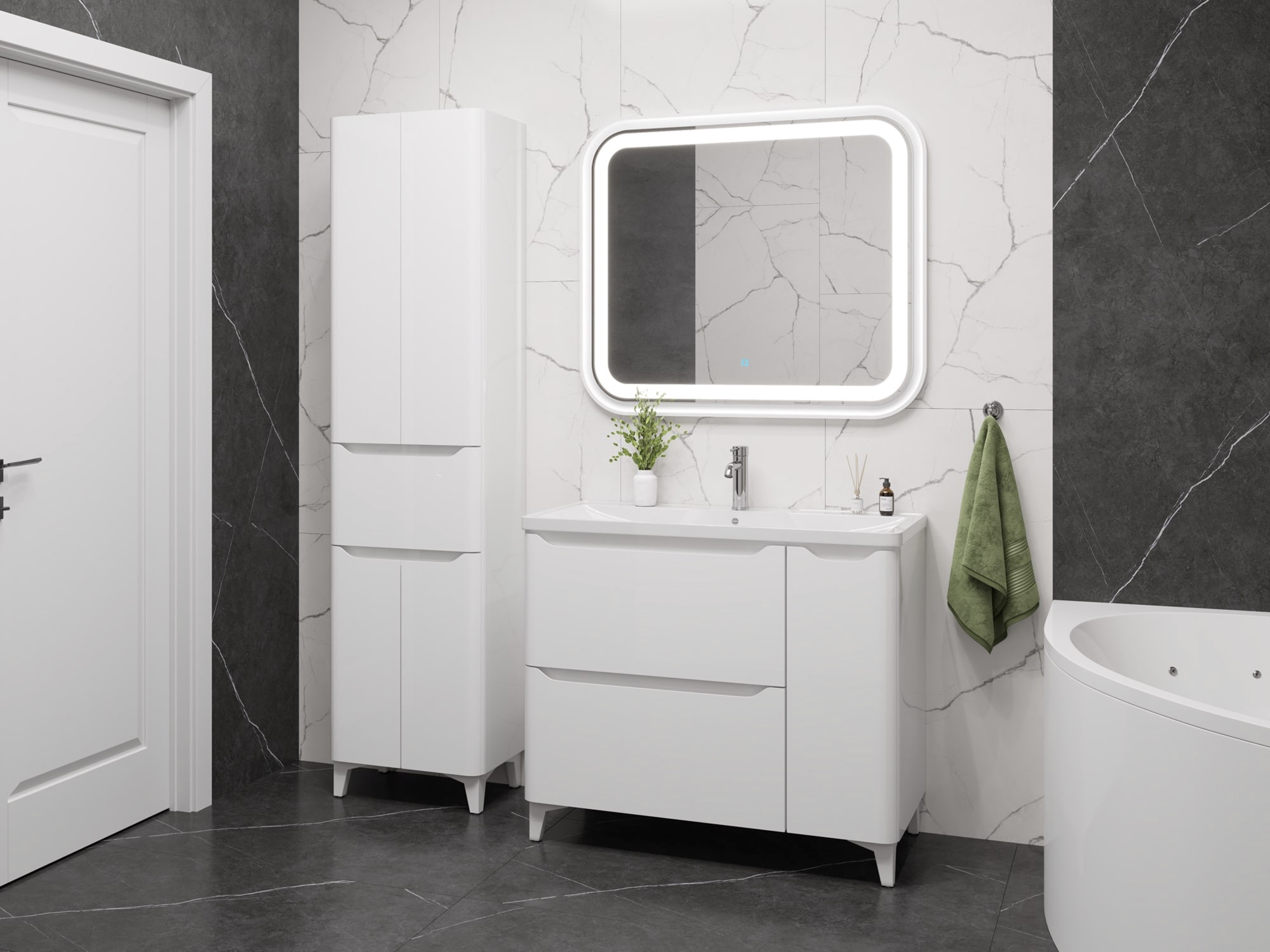 Тумба Monica Дверь 100-2 (Adel 100)