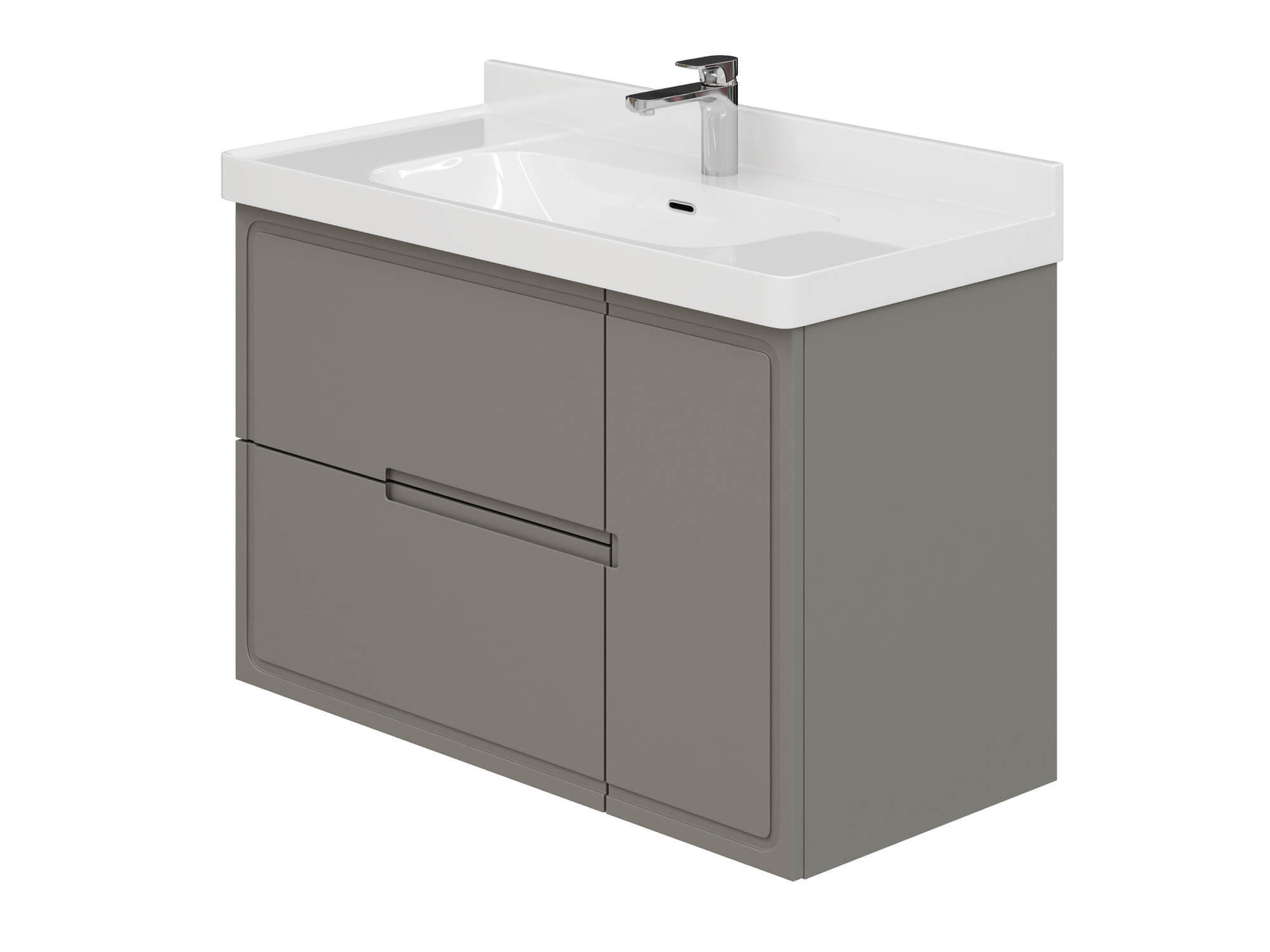 Тумба Izabel Дверь 100-2 Серый K167 (Katy/Andrea 100)