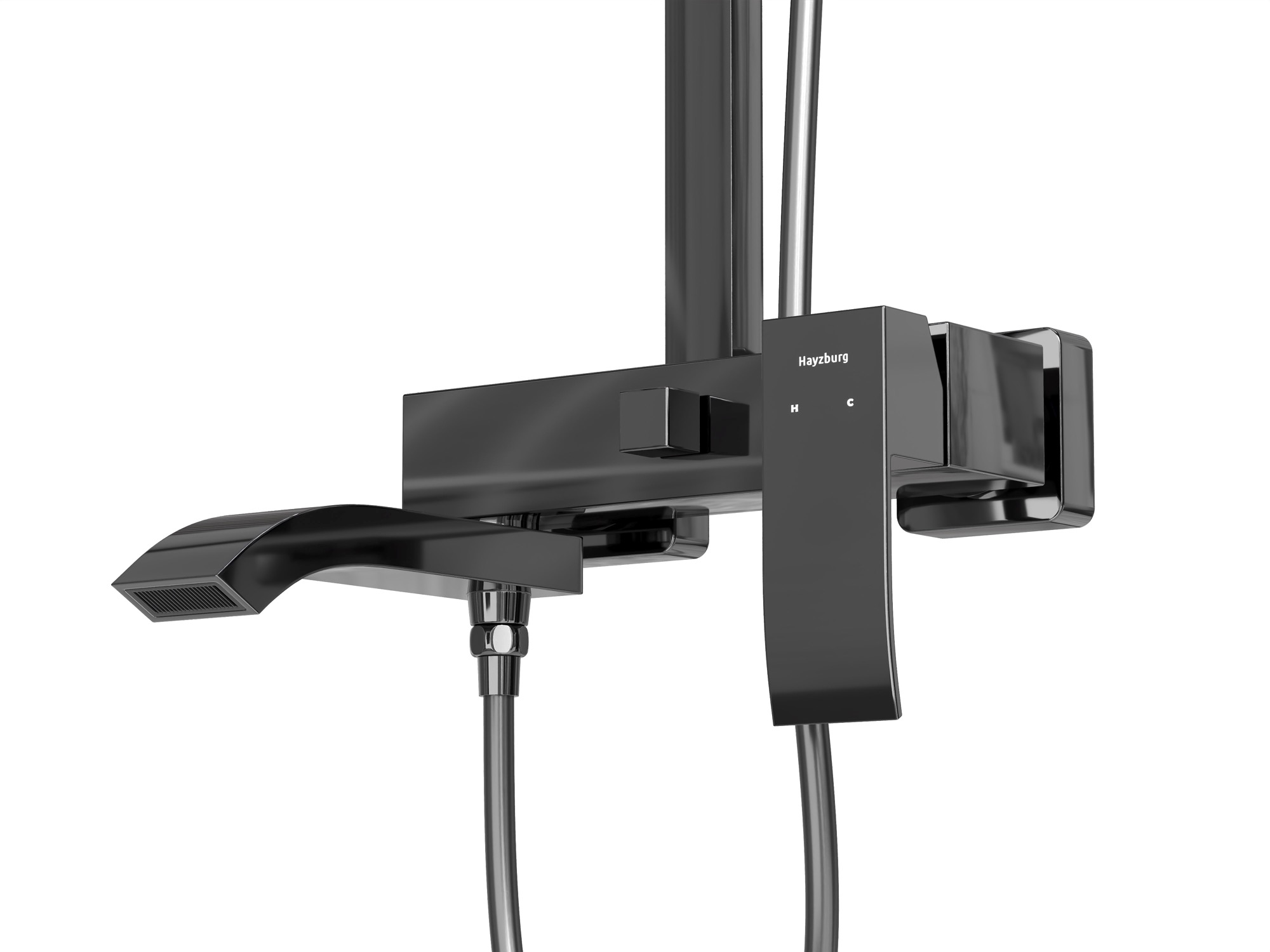 HB-3010BCH Чёрный хром тропическая система