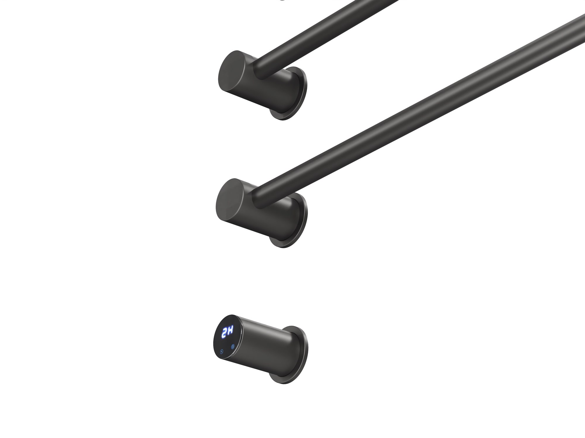 HB-006-5GG  Стальной серый Полотенцесушитель встраиваемый электрический