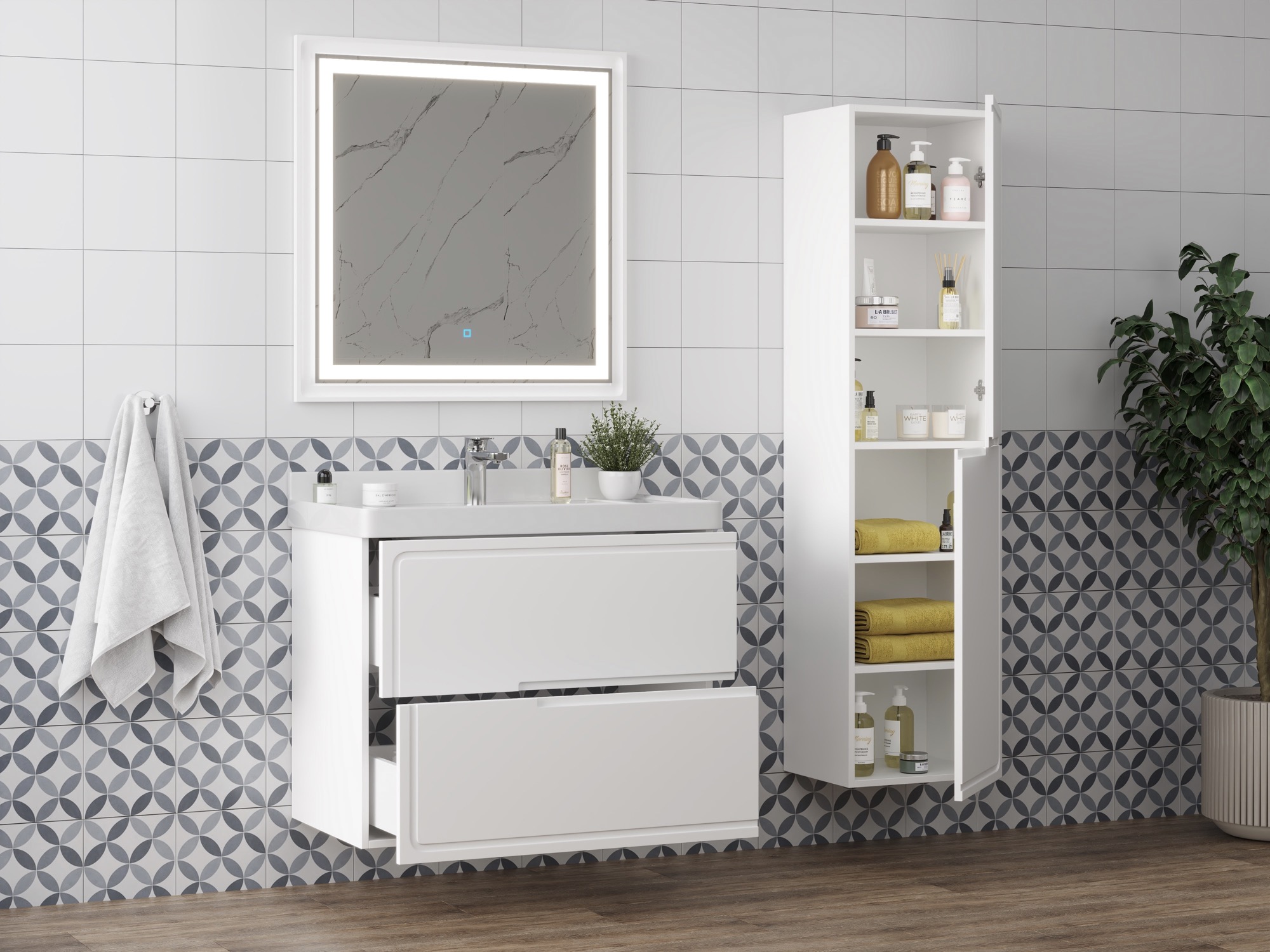 Тумба Izabel 80-2 (Katy 80)