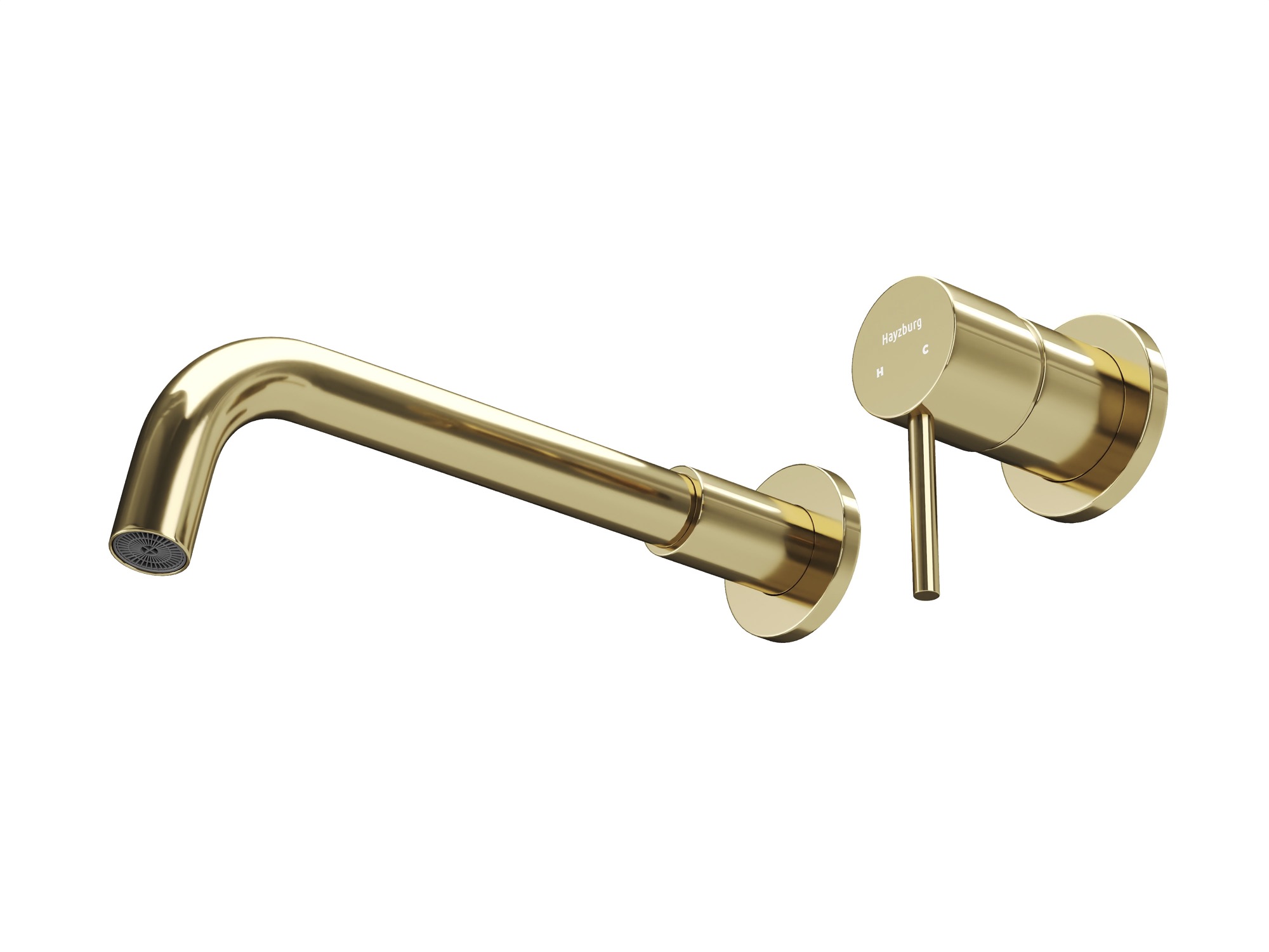 HB-2003GO Золото Встраиваемый смеситель для умывальника