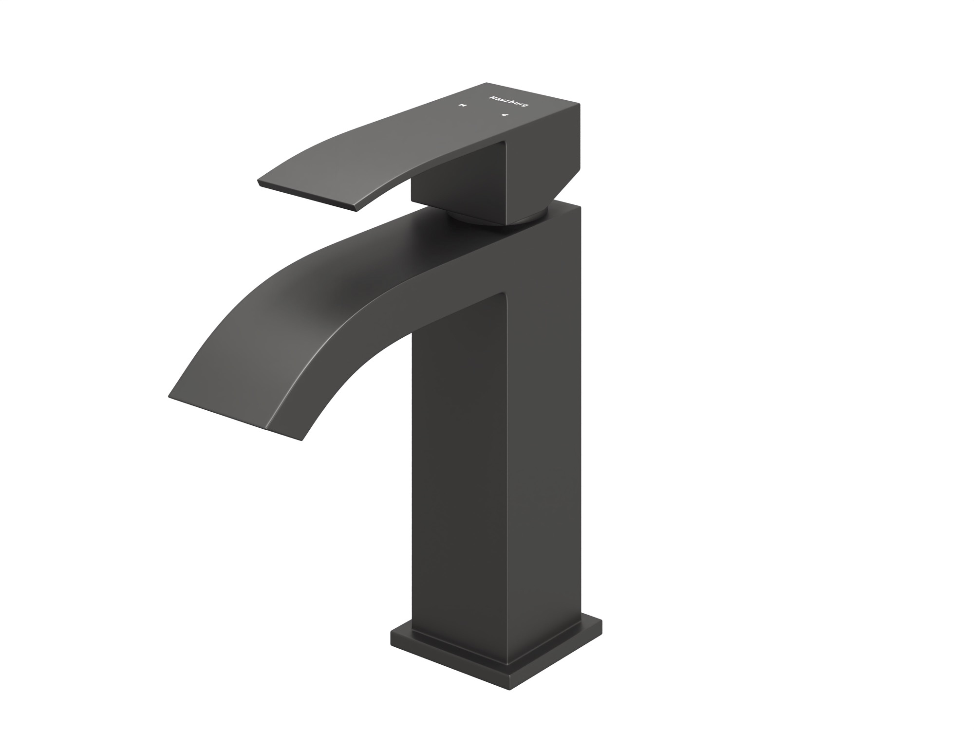 HB-3007GG Стальной Серый смеситель для умывальника