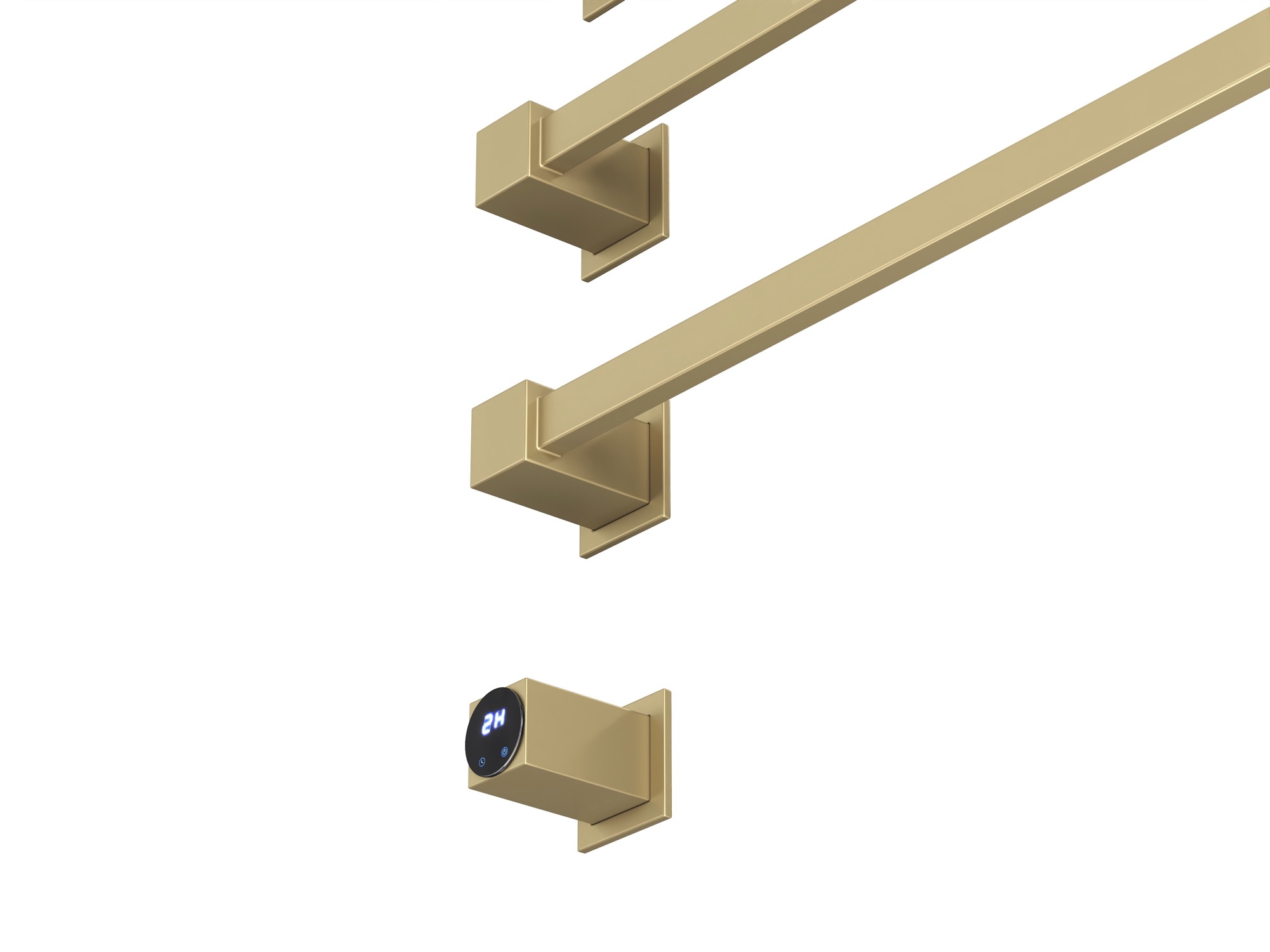 HB-016-5BG Матовое Золото Полотенцесушитель встраиваемый электрический