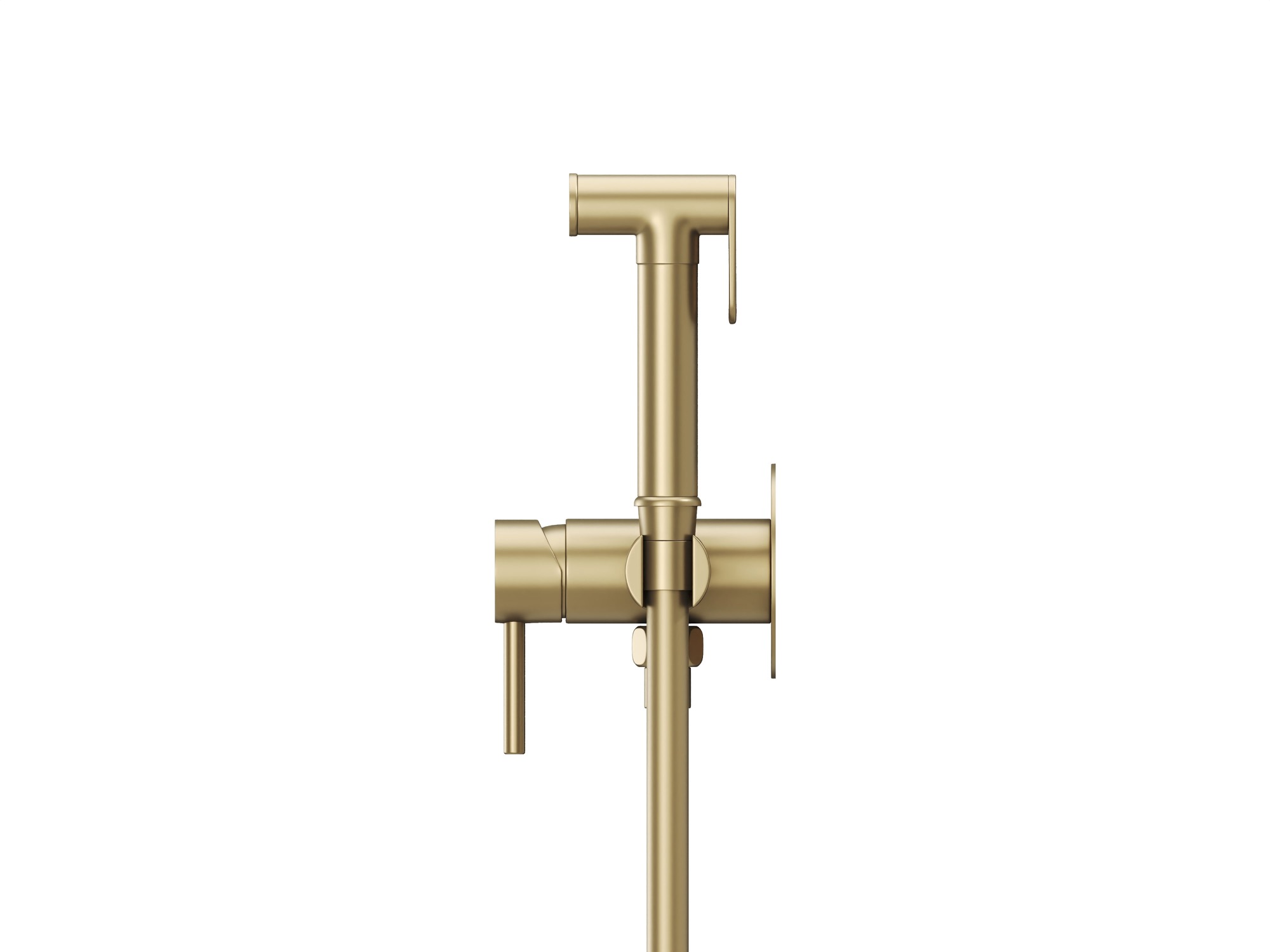 HB-2005BG Матовое Золото Встраиваемый гигиенический душ