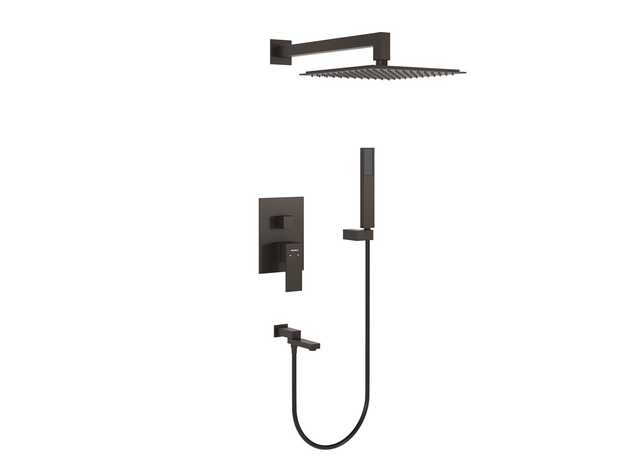 HB-1001CA Кофеин Встраиваемая душевая система