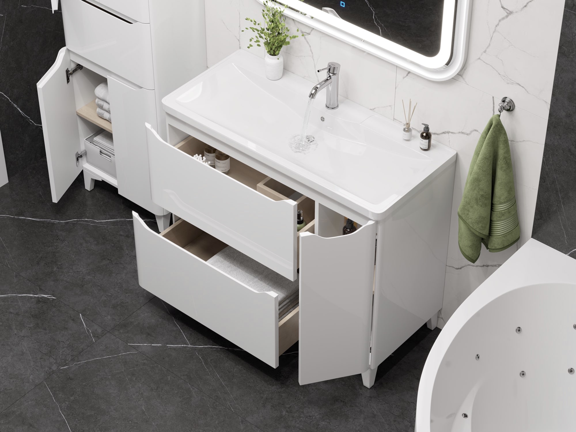 Тумба Monica Дверь 100-2 (Adel 100)