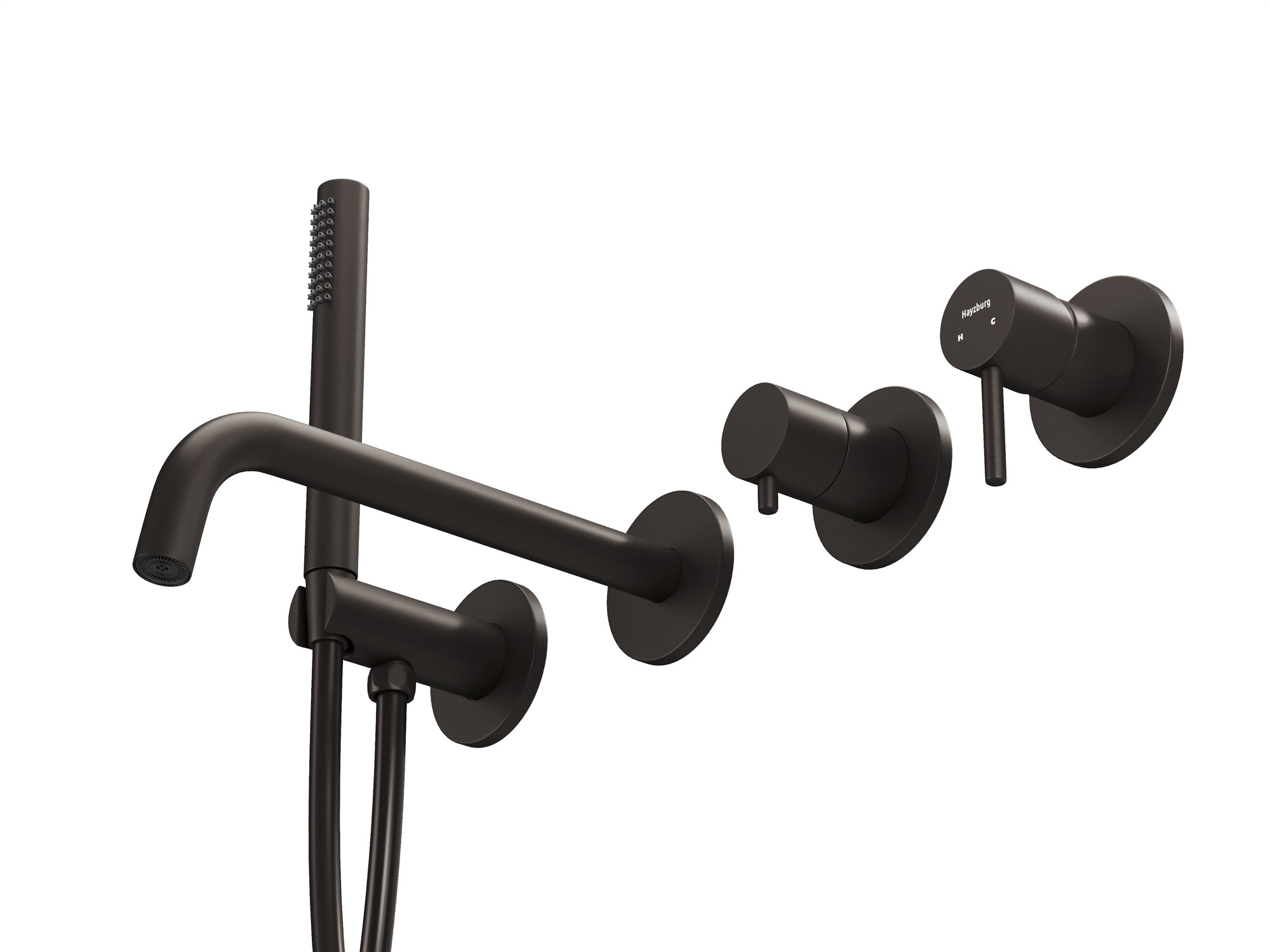 HB-2004CA Кофеин Встраиваемый смеситель для ванны