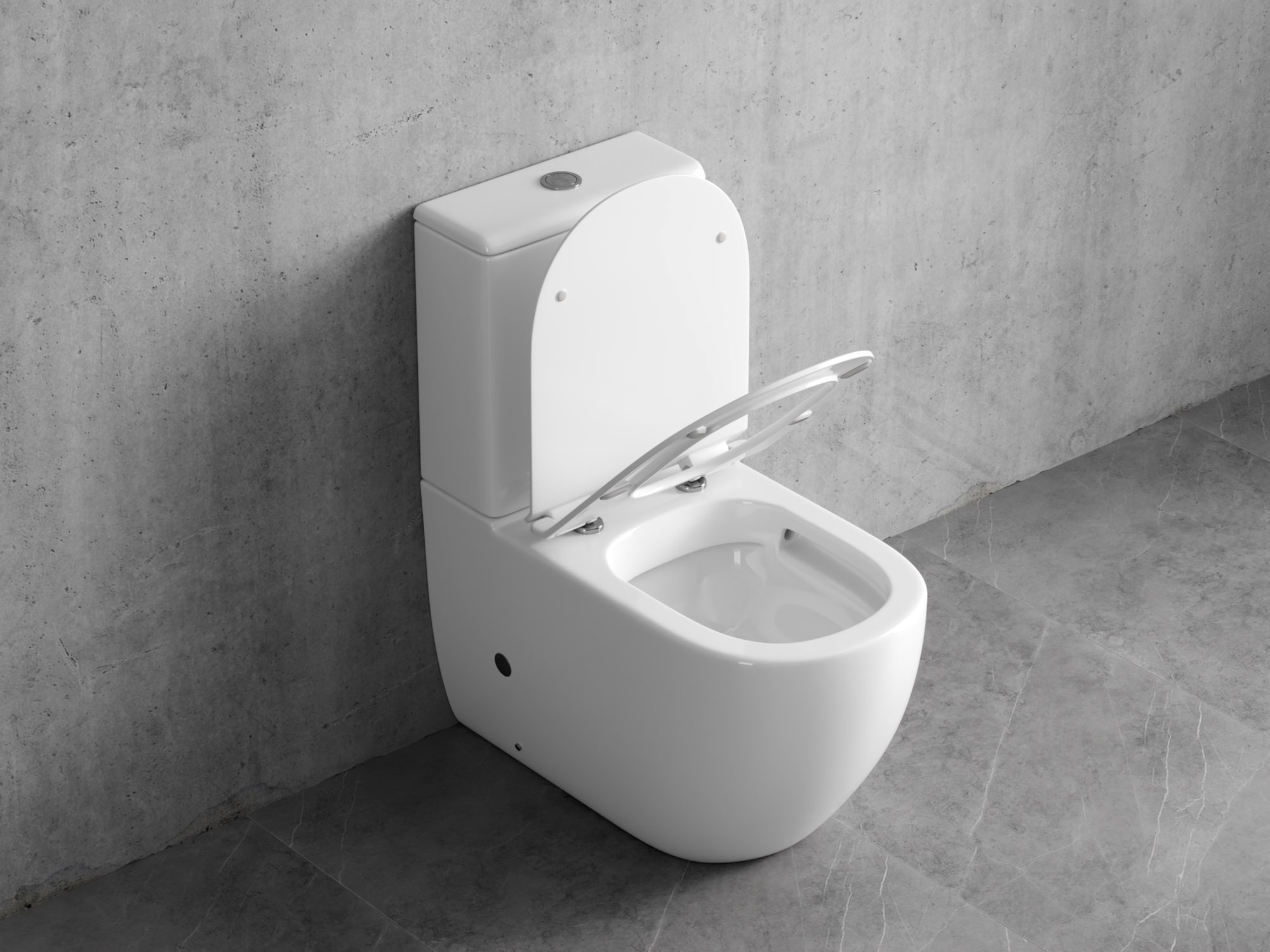 Унитаз напольный Julia Дюропласт