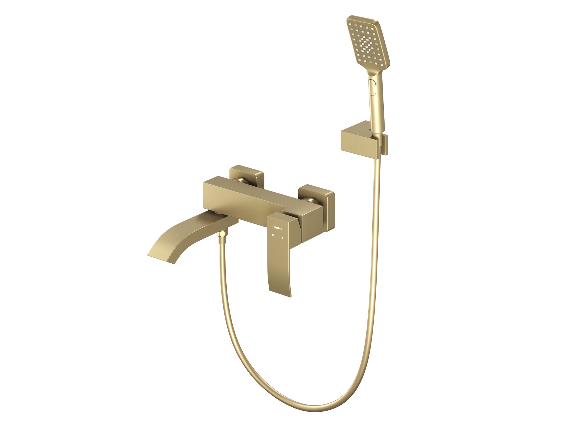 HB-3009BG Матовое Золото смеситель для ванны