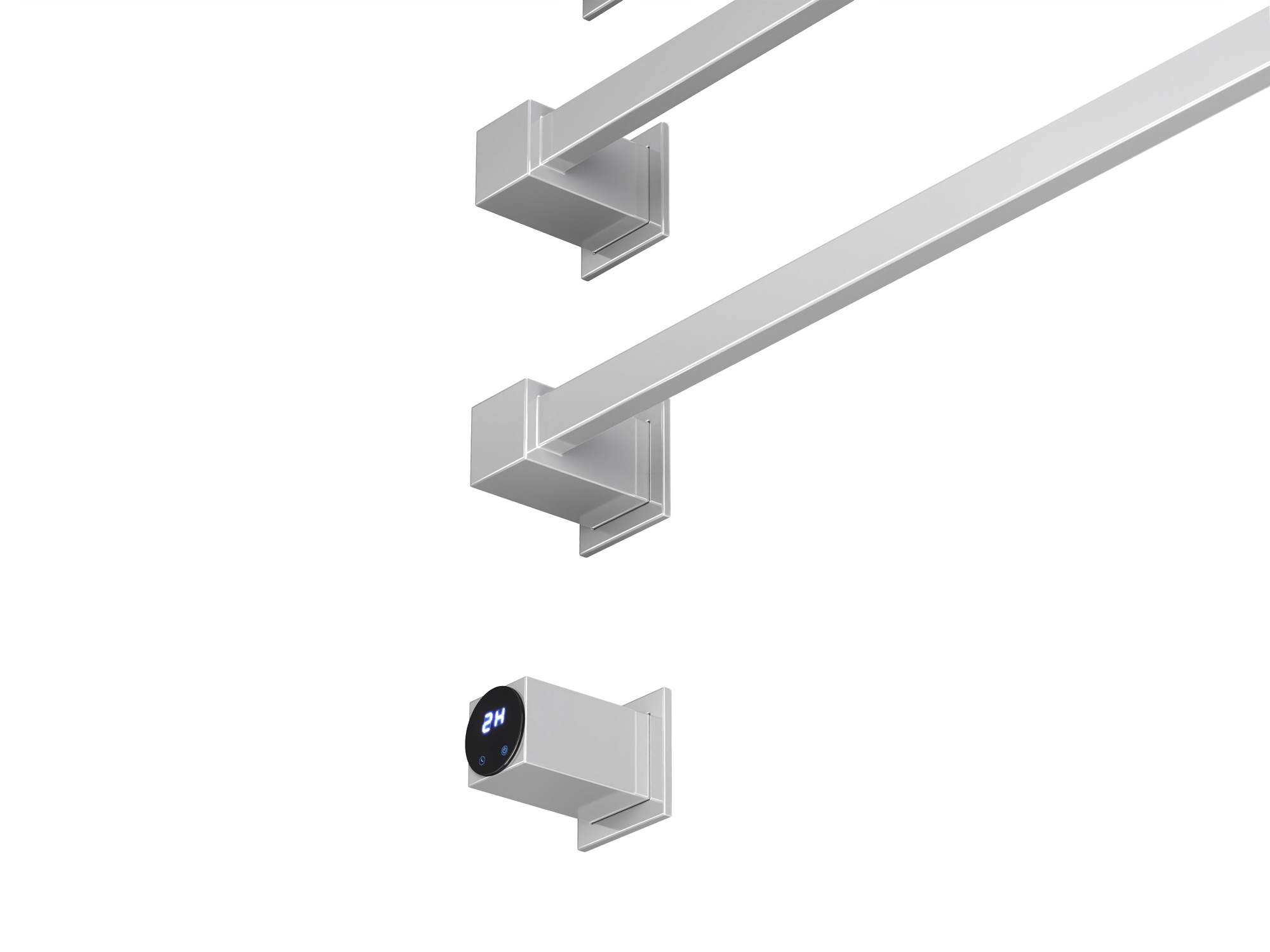 HB-016-3CH Хром Полотенцесушитель встраиваемый электрический