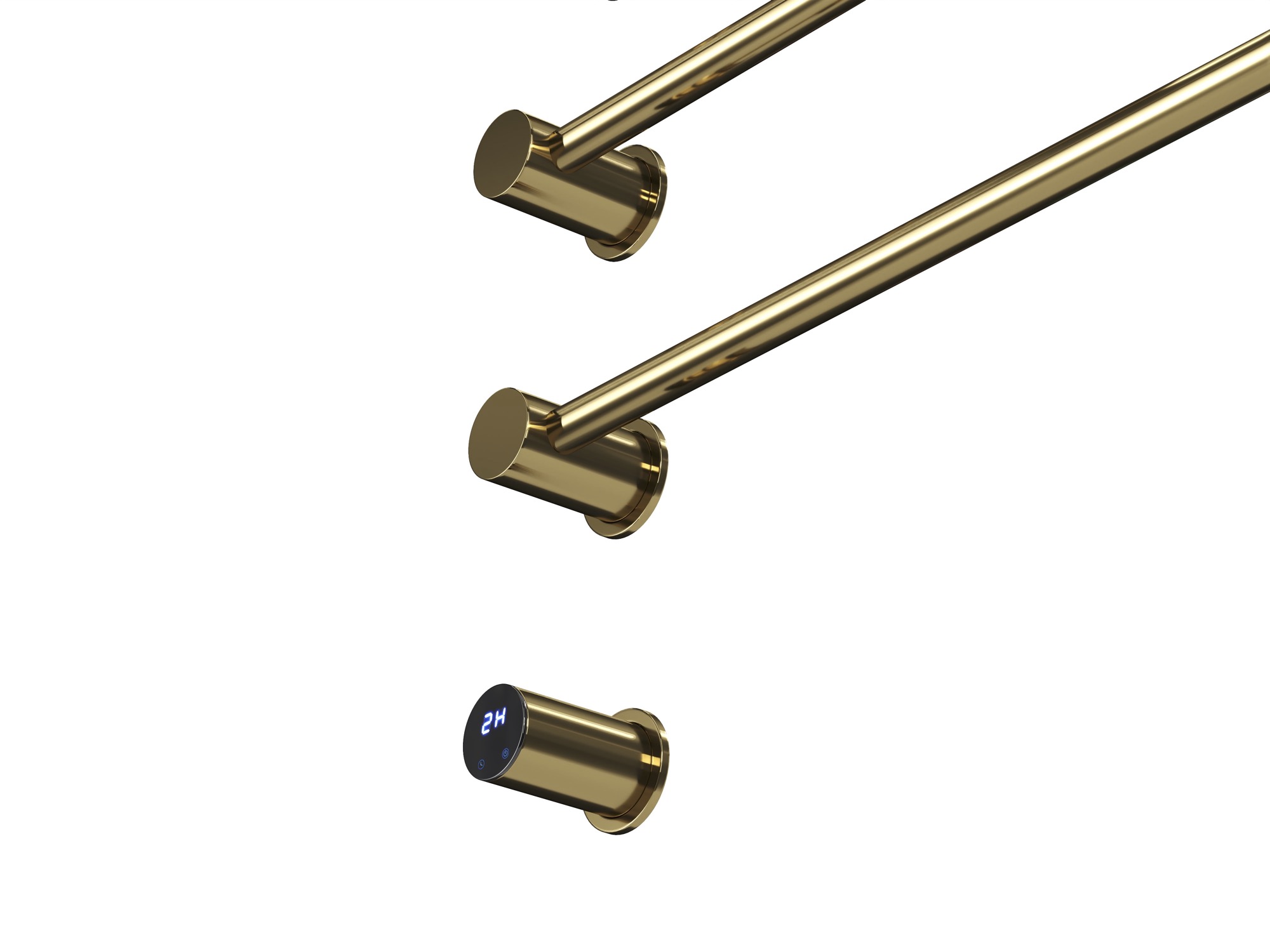 HB-006-3GO Золото Полотенцесушитель встраиваемый электрический